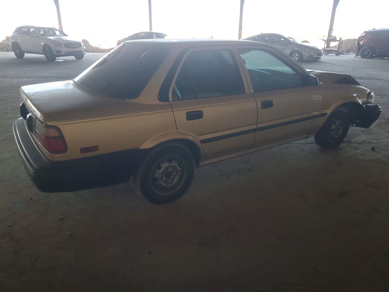 1990 Toyota Corolla Dlx Beige vin: 1NXAE94A4LZ159075