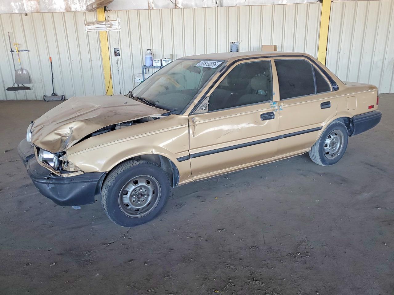 1990 Toyota Corolla Dlx Beige vin: 1NXAE94A4LZ159075