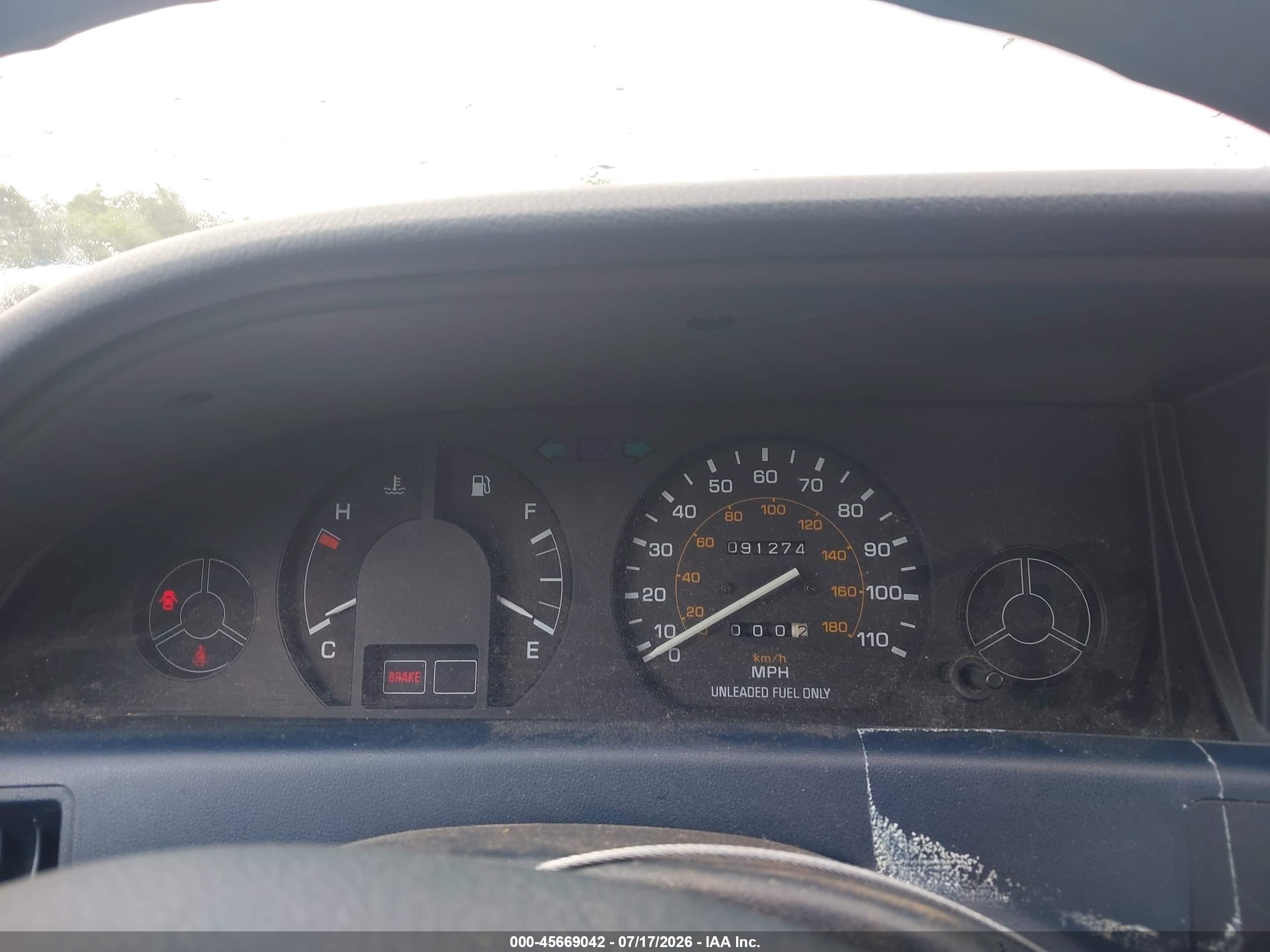 1990 Toyota Corolla Dlx Gray vin: 1NXAE94A7LZ153559