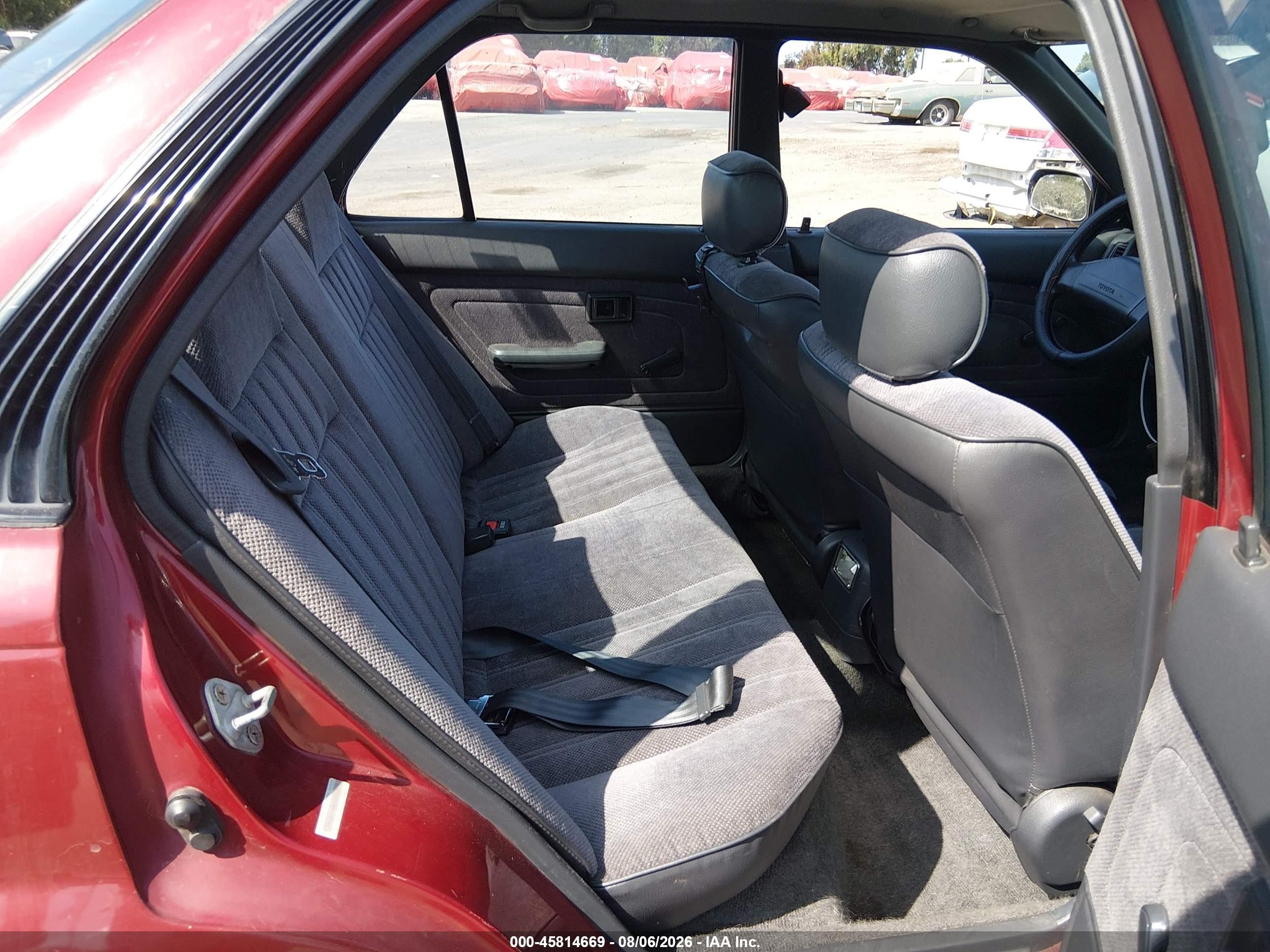 1991 Toyota Corolla Dlx Красный vin: 1NXAE94AXMZ180269