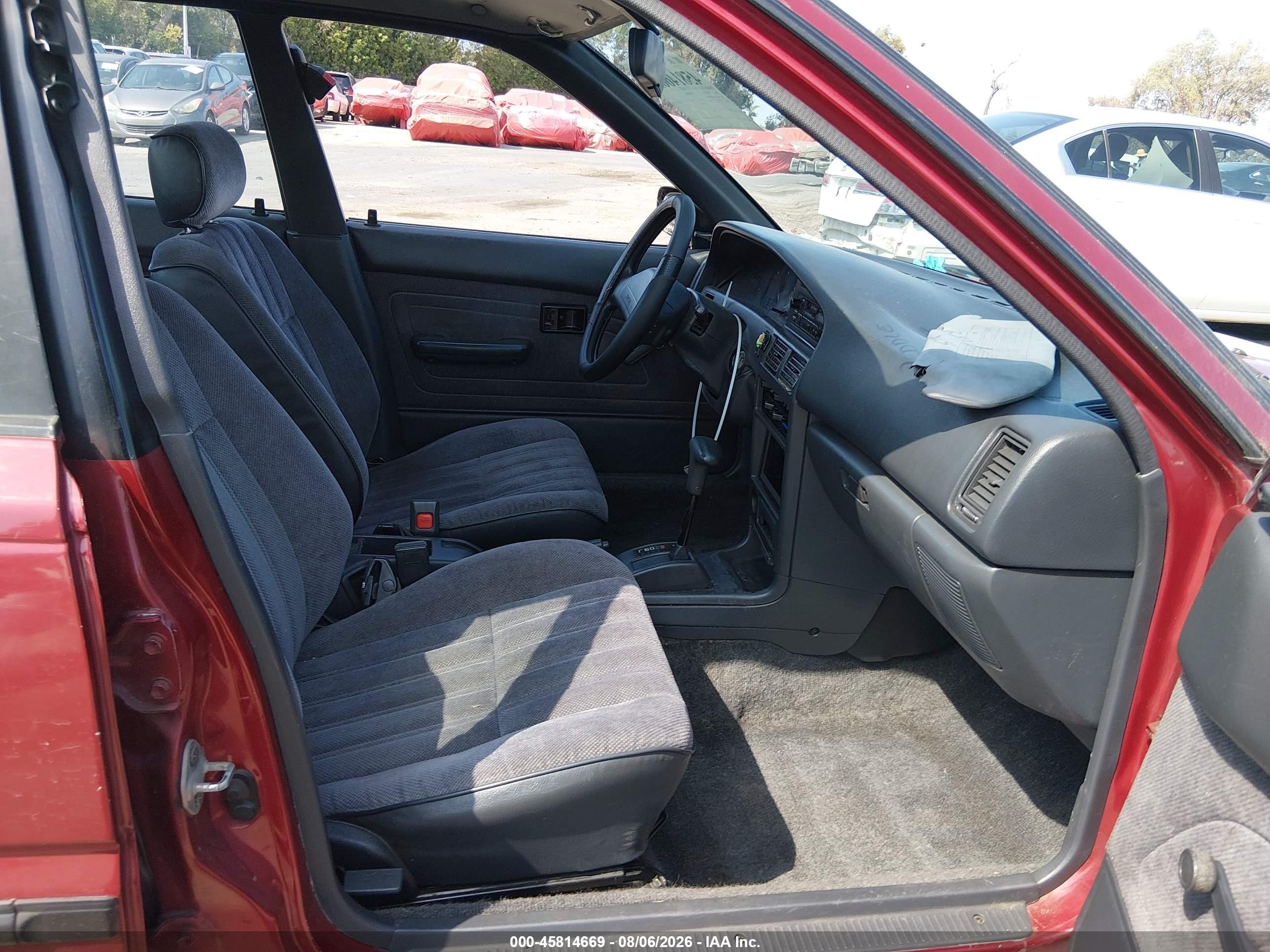 1991 Toyota Corolla Dlx Красный vin: 1NXAE94AXMZ180269