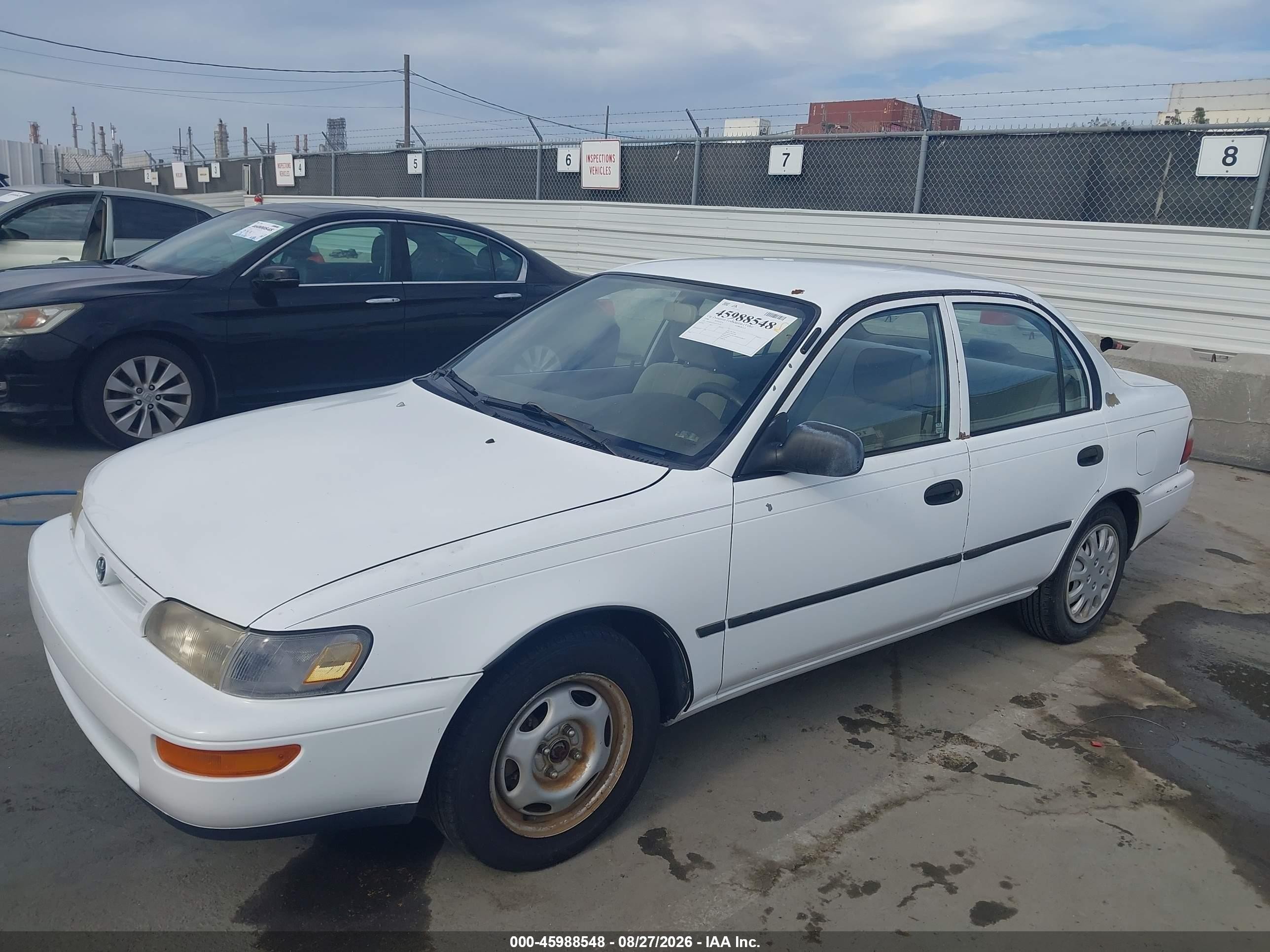 1996 Toyota Corolla   Белый vin: 1NXBA02E0TZ425774