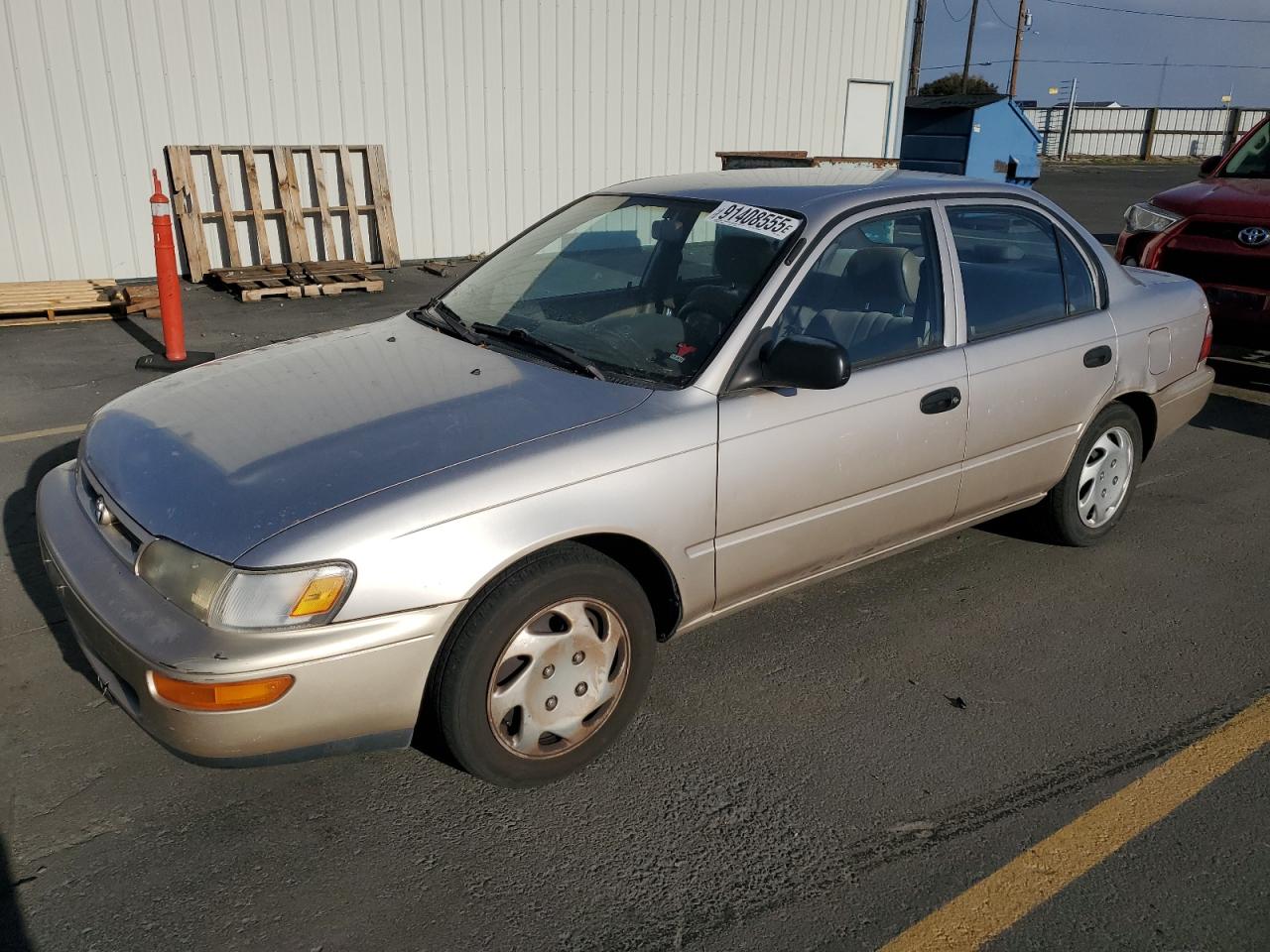 1997 Toyota Corolla Base Silver vin: 1NXBA02E1VZ615974
