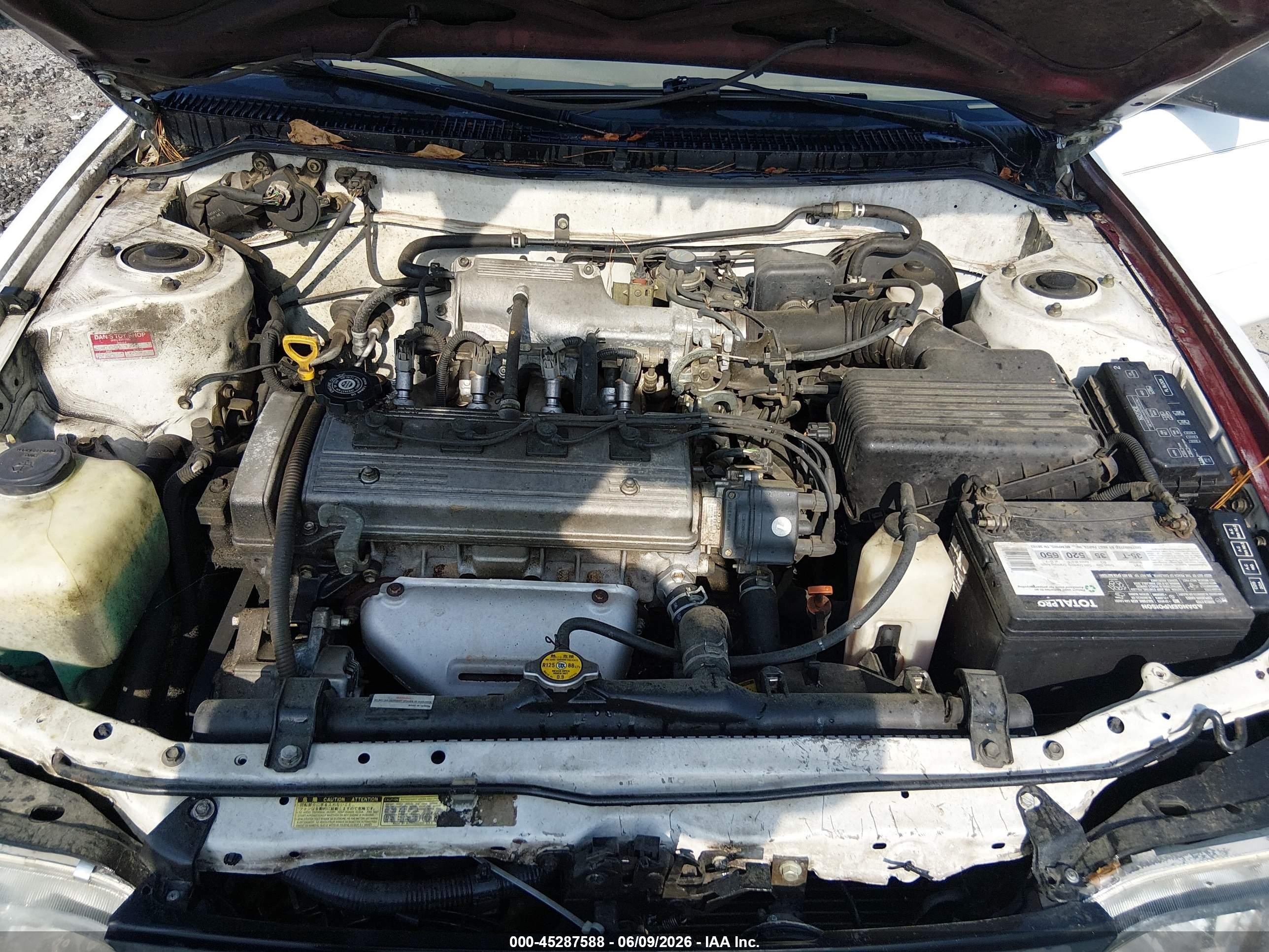 1997 Toyota Corolla Ce Белый vin: 1NXBA02E2VZ570267