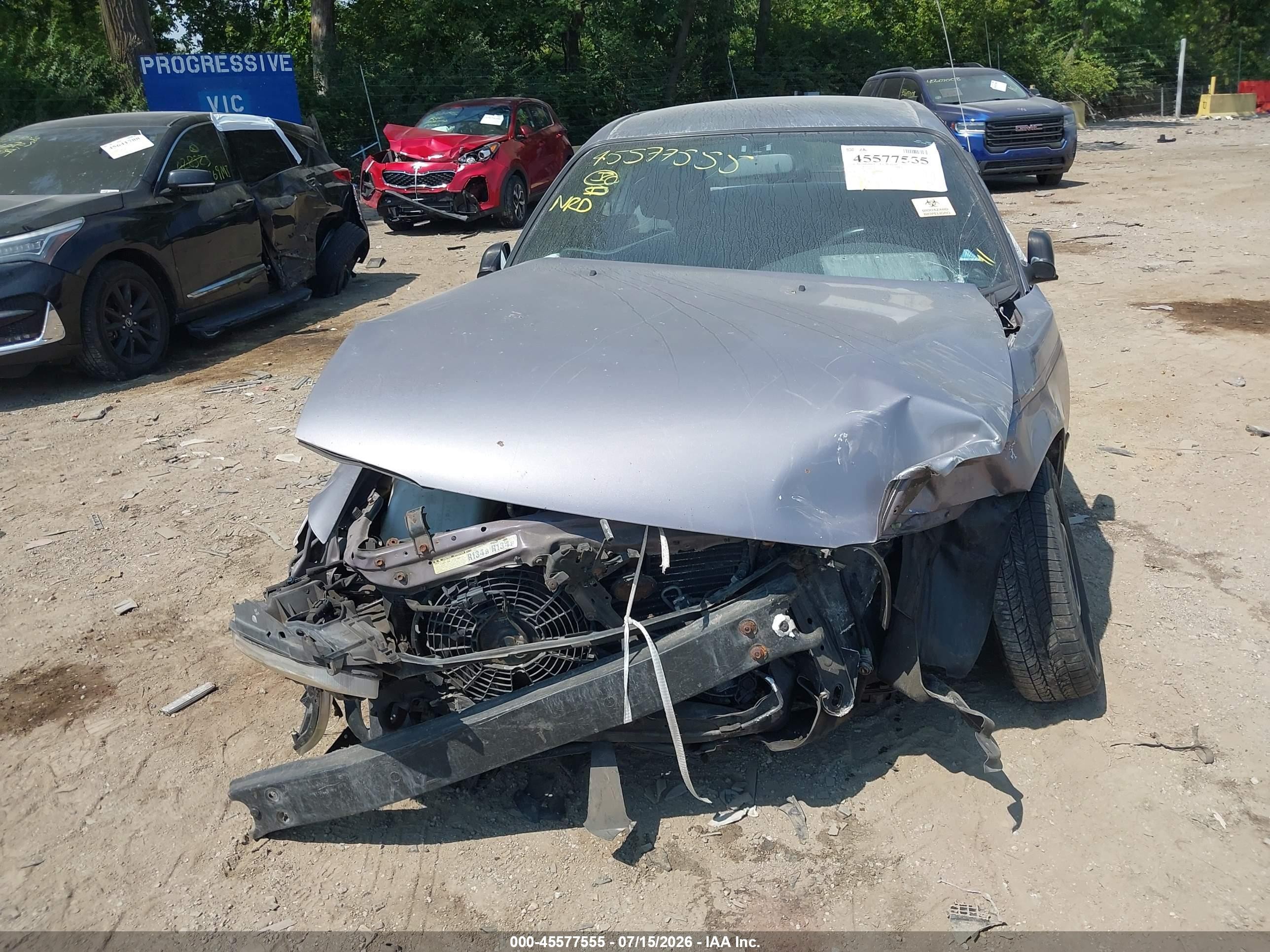 1997 Toyota Corolla Ce Серый vin: 1NXBA02E3VZ532739
