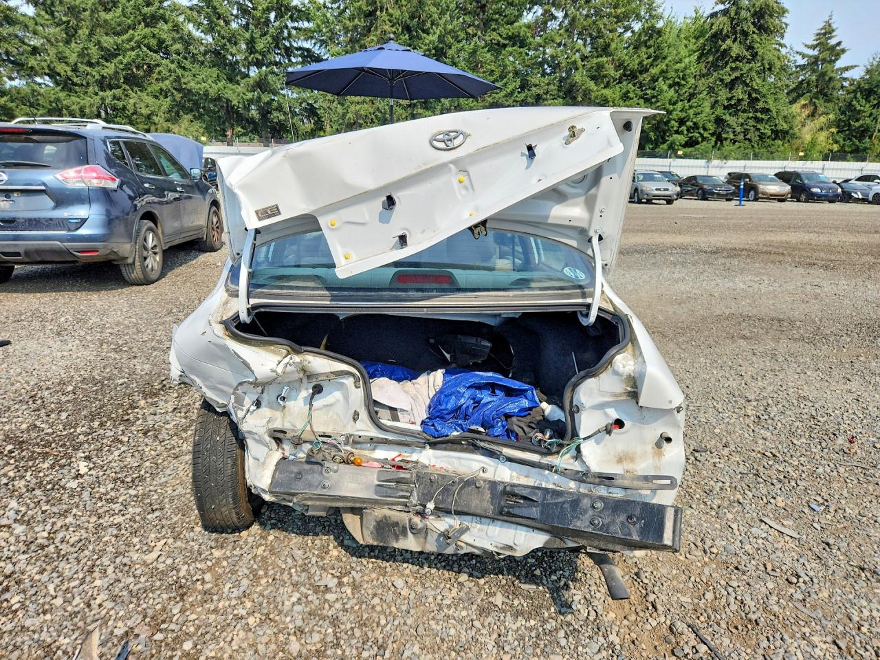 1997 Toyota Corolla Base White vin: 1NXBA02E3VZ534927