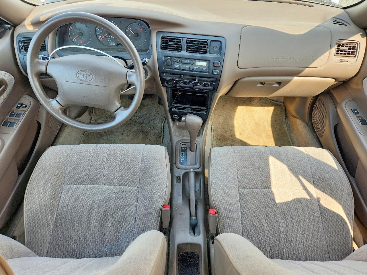1997 Toyota Corolla Base White vin: 1NXBA02E3VZ534927