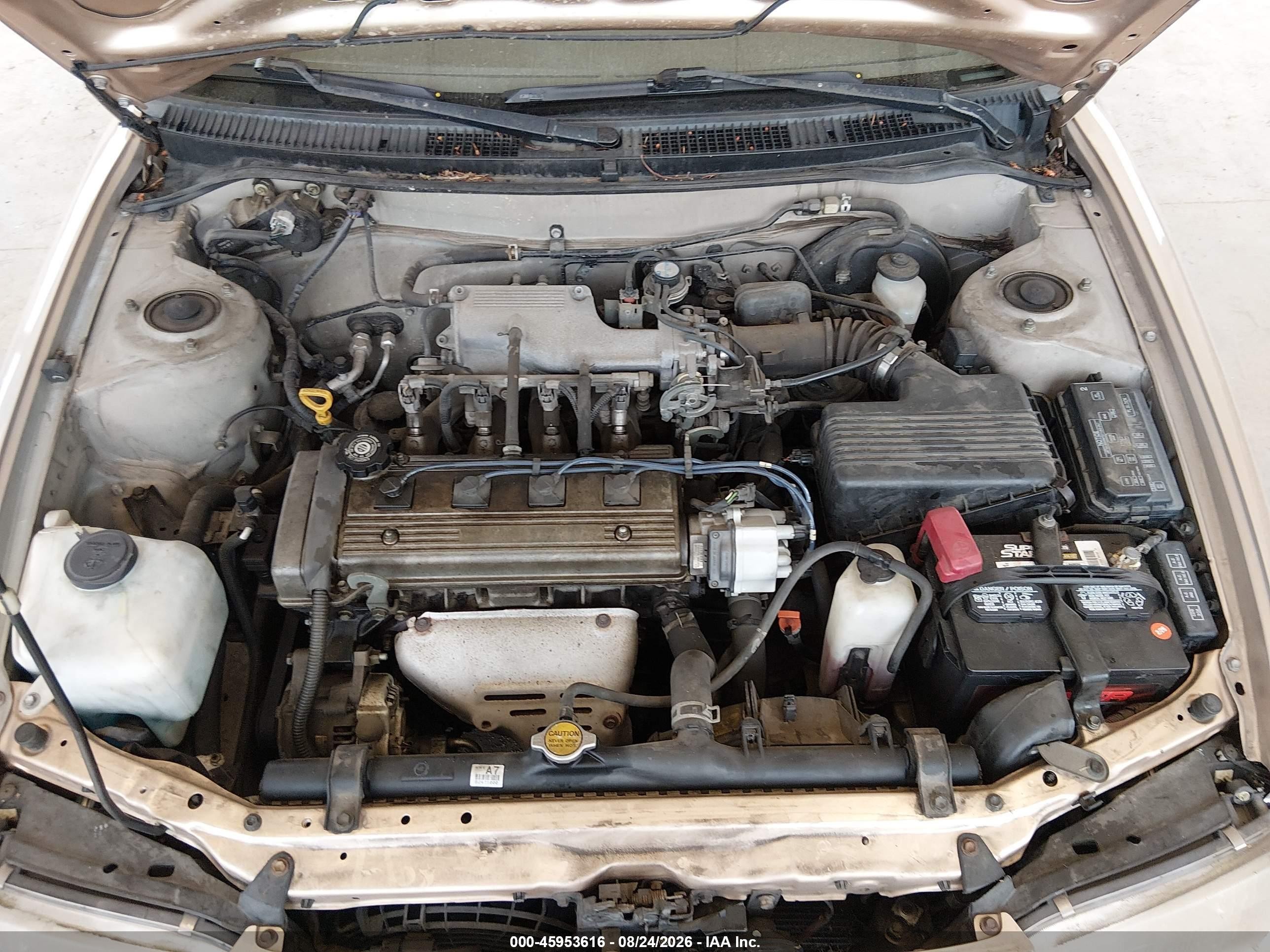 1997 Toyota Corolla Std Gold vin: 1NXBA02E3VZ637992