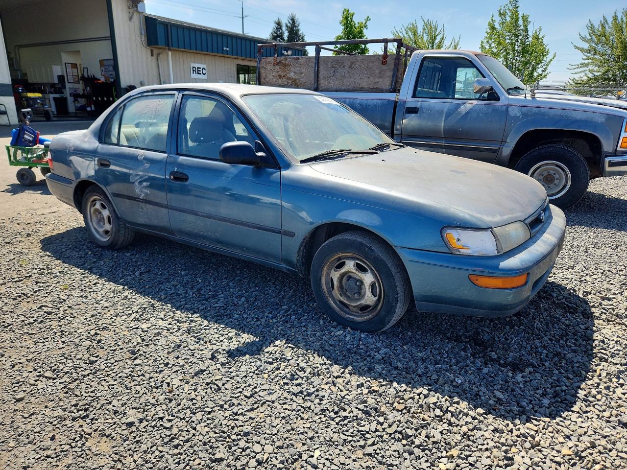1996 Toyota Corolla Бирюзовый vin: 1NXBA02E4TZ373940