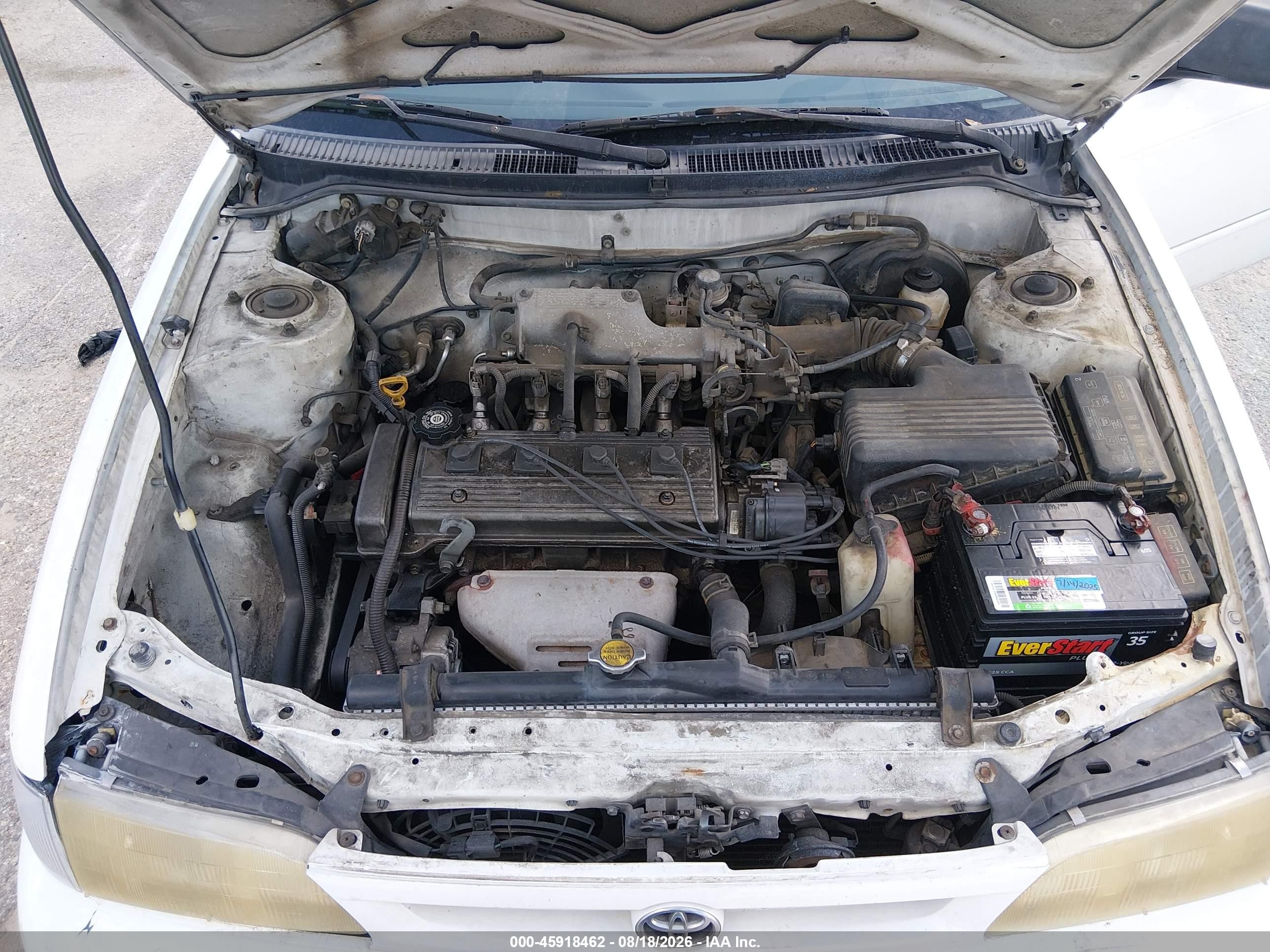 1996 Toyota Corolla   White vin: 1NXBA02E4TZ441833
