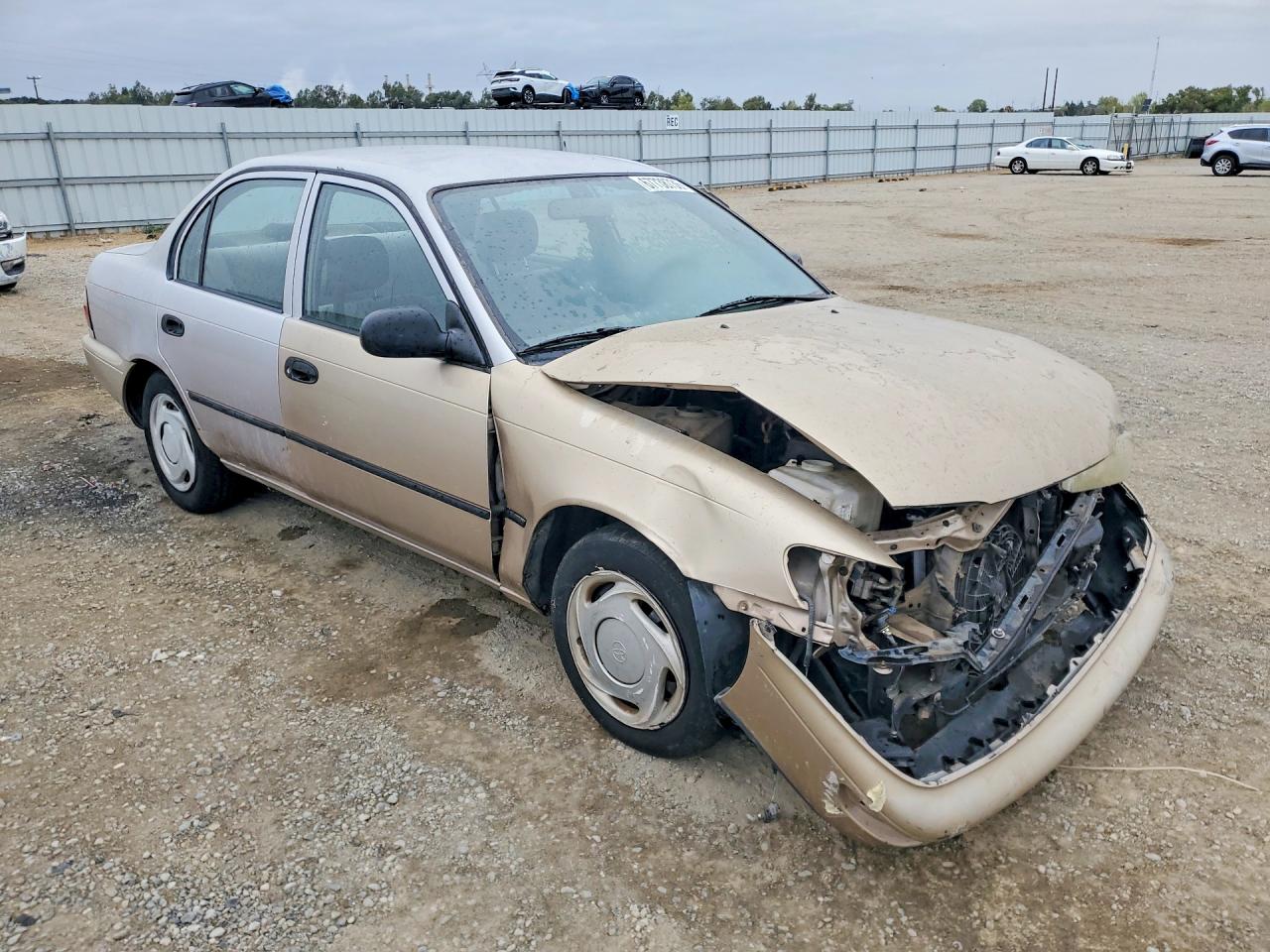 1997 Toyota Corolla Base Beige vin: 1NXBA02E4VZ647477