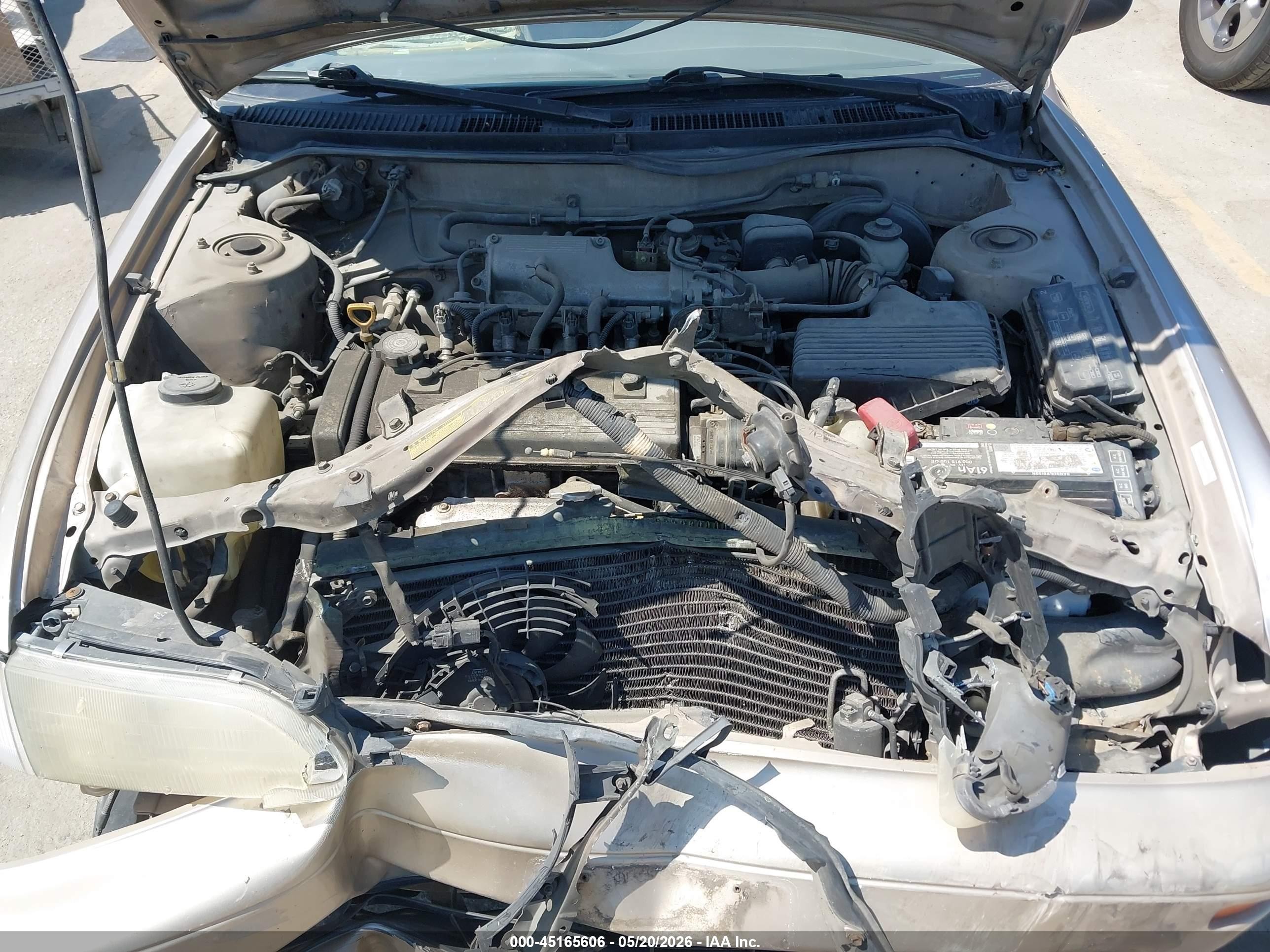 1997 Toyota Corolla Ce Beige vin: 1NXBA02E4VZ650542