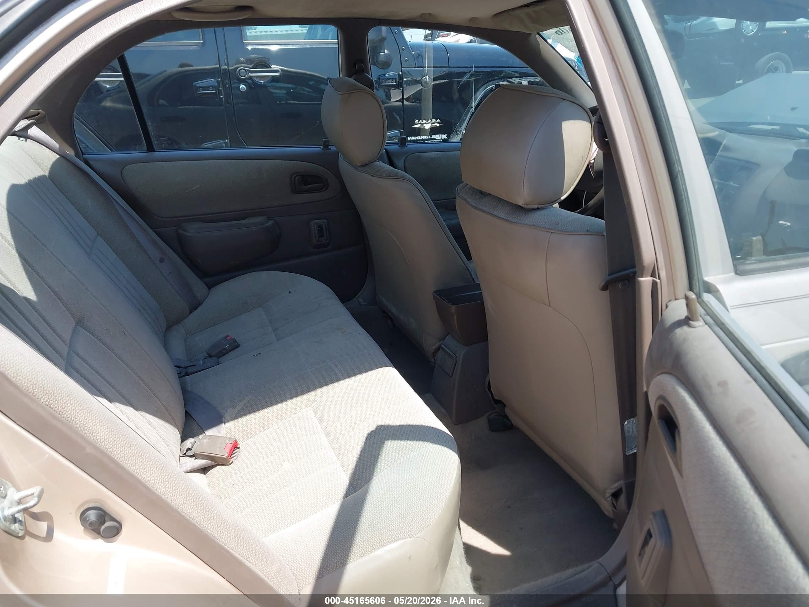 1997 Toyota Corolla Ce Beige vin: 1NXBA02E4VZ650542