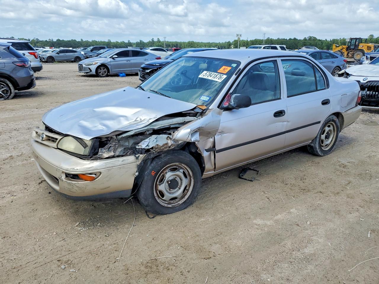 1996 Toyota Corolla Base Silver vin: 1NXBA02E5TZ359898