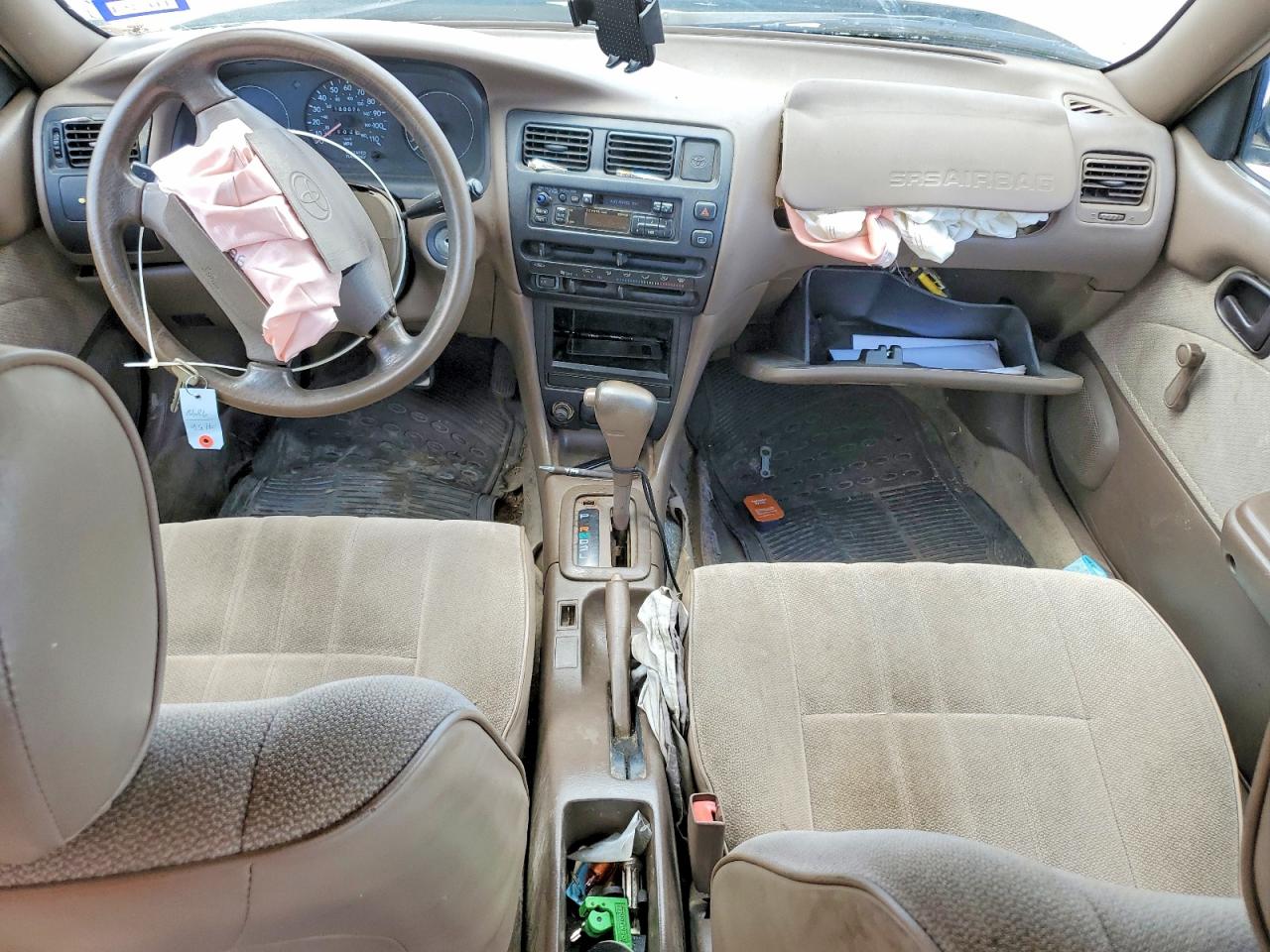 1996 Toyota Corolla Base Серебряный vin: 1NXBA02E5TZ359898
