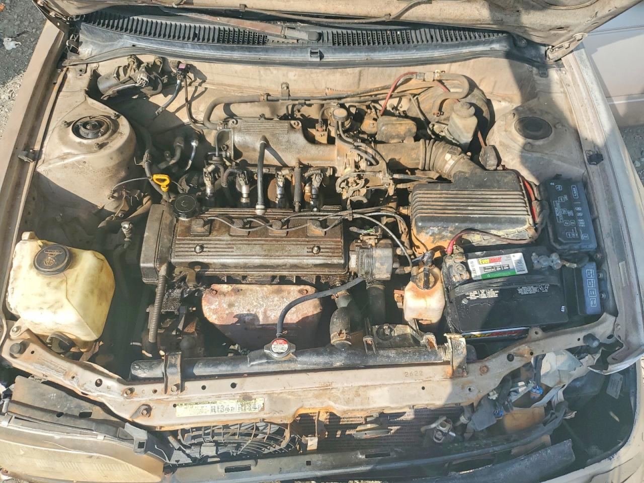 1996 Toyota Corolla Base Tan vin: 1NXBA02E5TZ430372