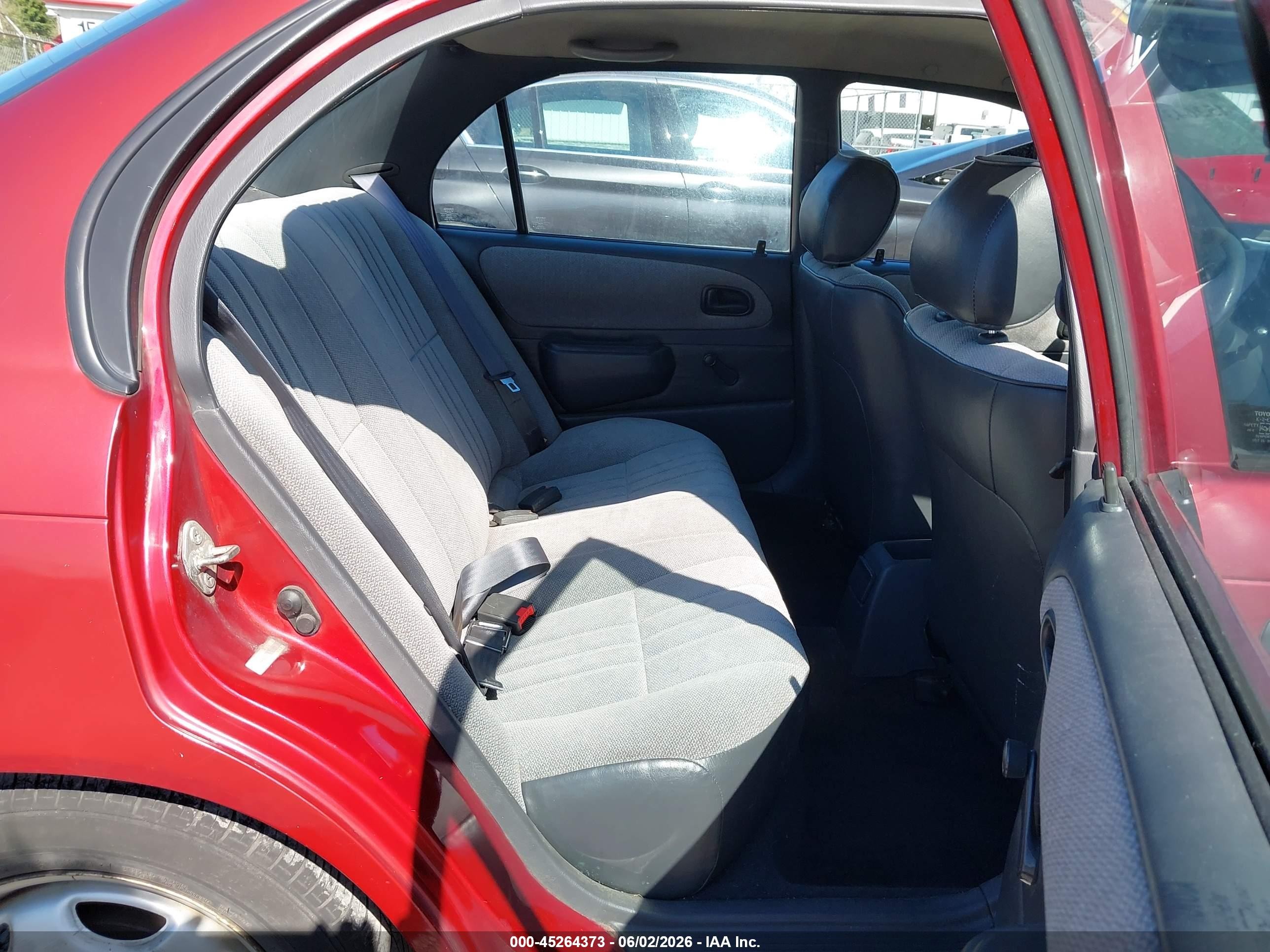 1997 Toyota Corolla Std Красный vin: 1NXBA02E5VZ625097