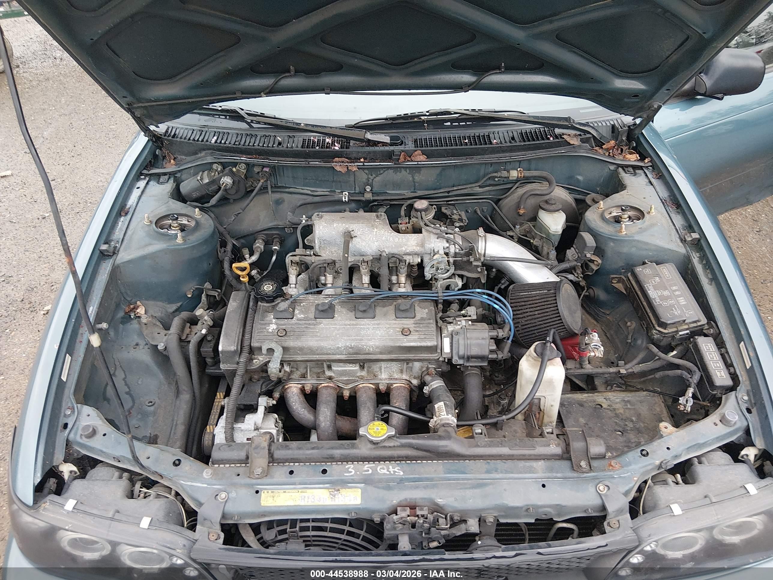 1996 Toyota Corolla   Blue vin: 1NXBA02E6TZ411278