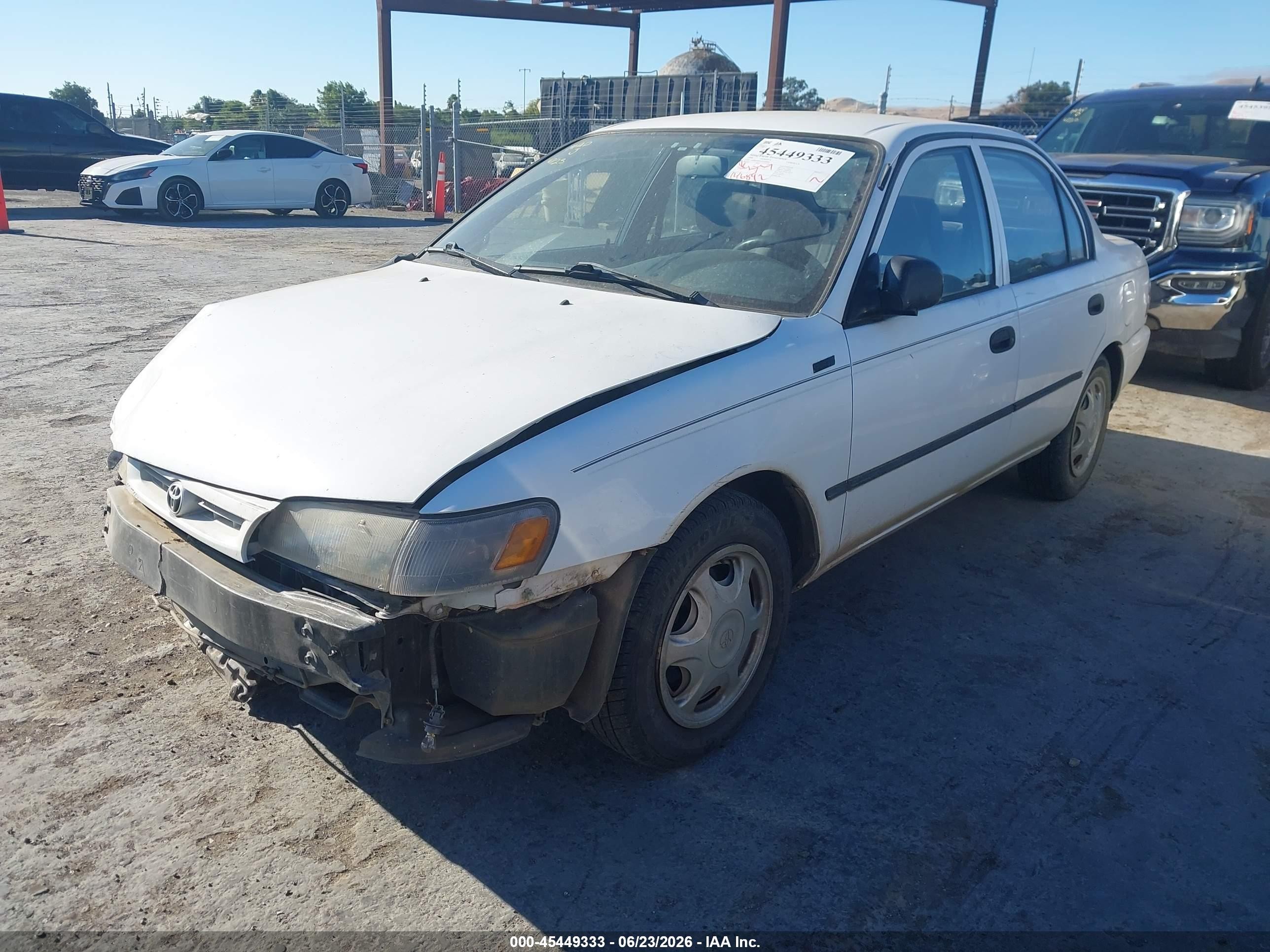 1996 Toyota Corolla   Белый vin: 1NXBA02E7TZ454060
