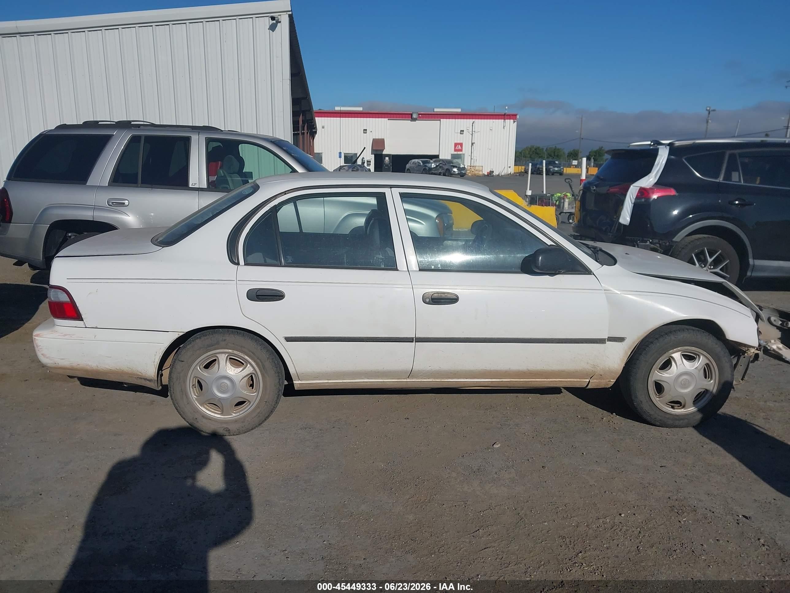 1996 Toyota Corolla   Белый vin: 1NXBA02E7TZ454060