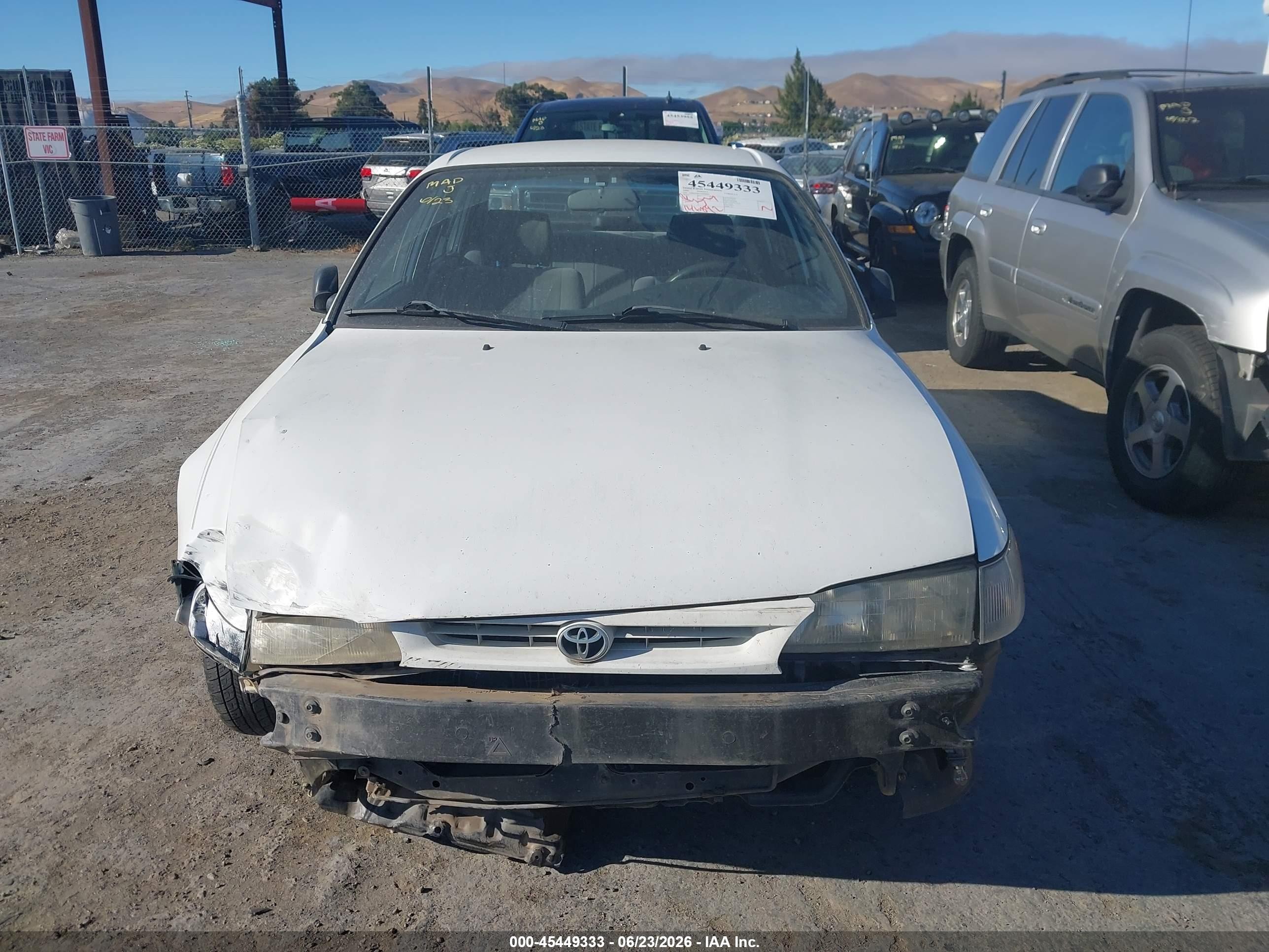 1996 Toyota Corolla   Белый vin: 1NXBA02E7TZ454060