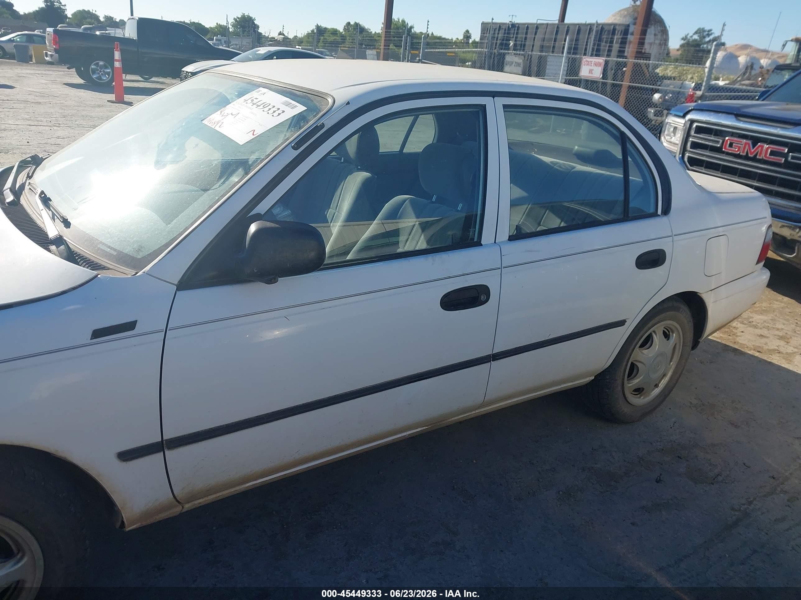 1996 Toyota Corolla   Белый vin: 1NXBA02E7TZ454060
