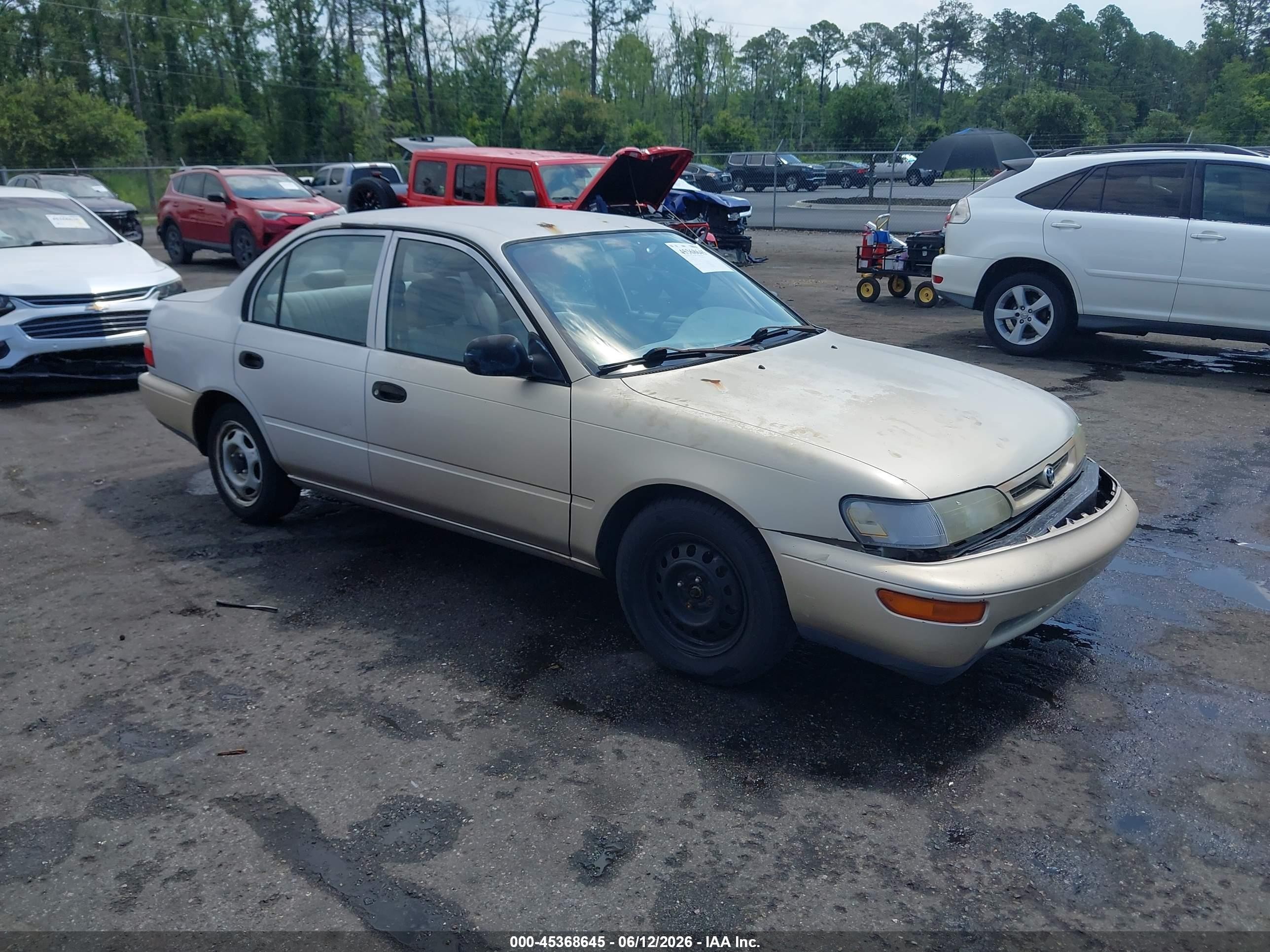 1997 Toyota Corolla Ce Серебряный vin: 1NXBA02E7VZ547485