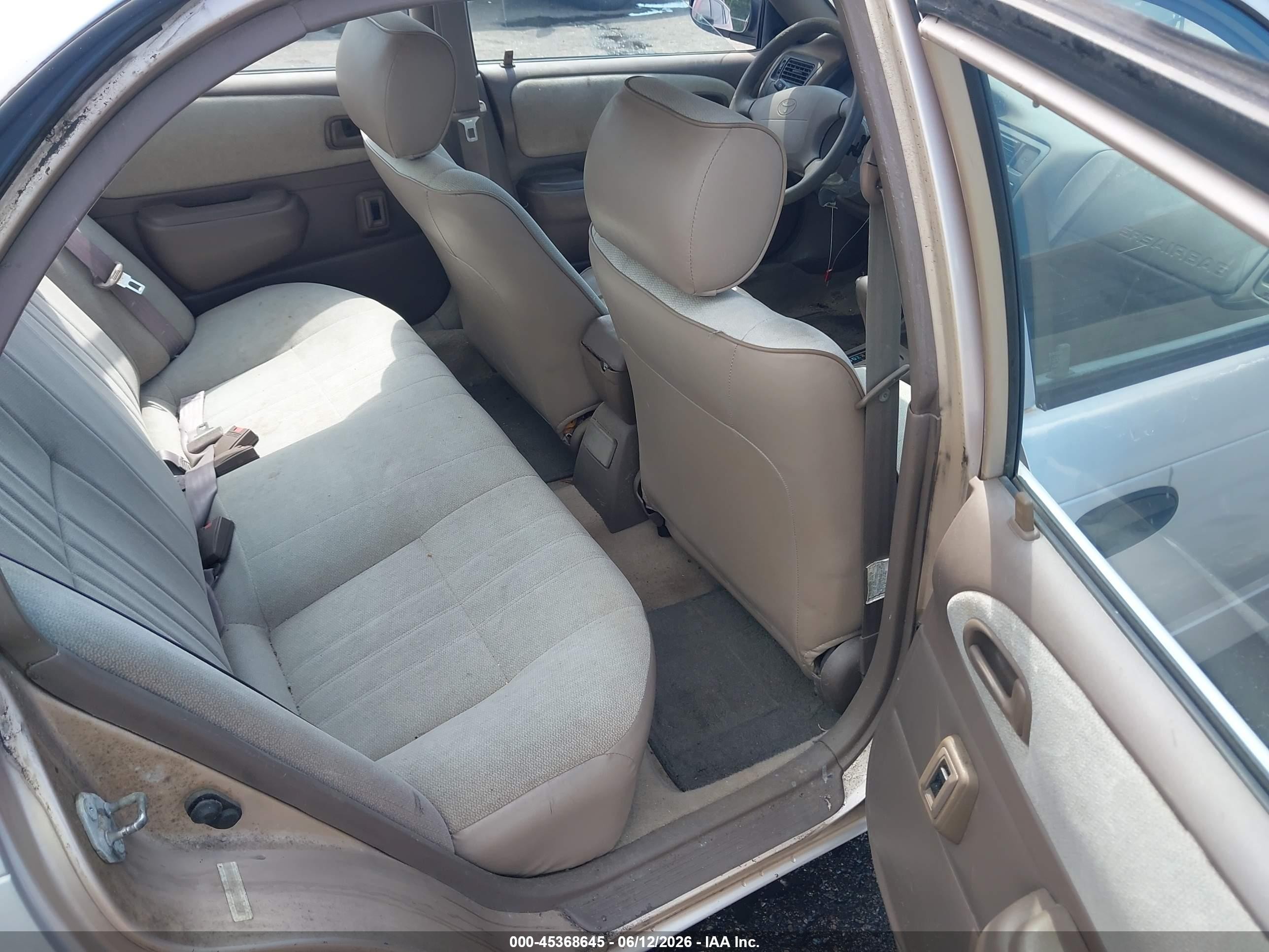 1997 Toyota Corolla Ce Silver vin: 1NXBA02E7VZ547485