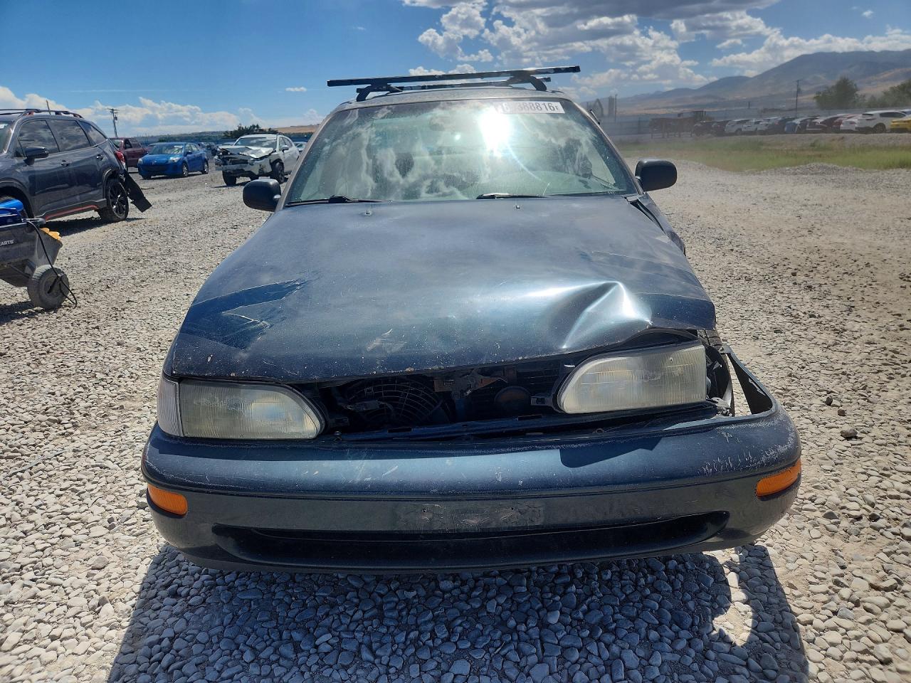 1997 Toyota Corolla Base Blue vin: 1NXBA02E8VZ563484