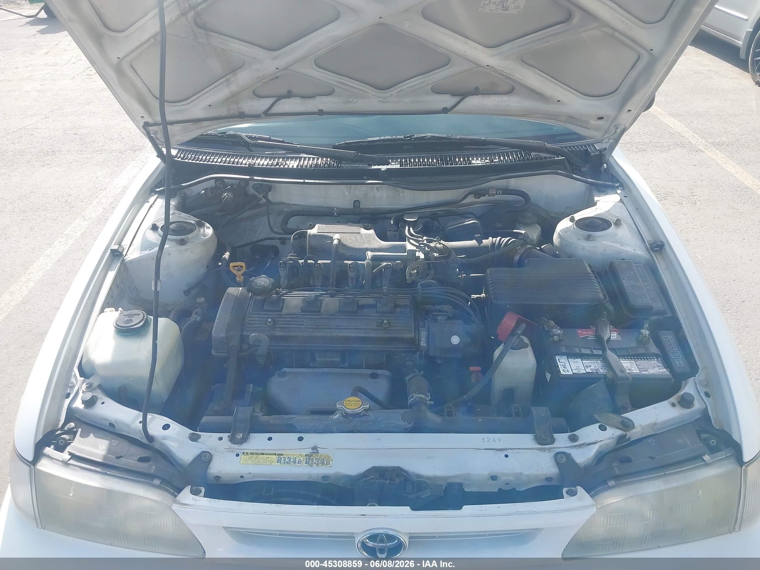 1997 Toyota Corolla Std Белый vin: 1NXBA02E8VZ572721