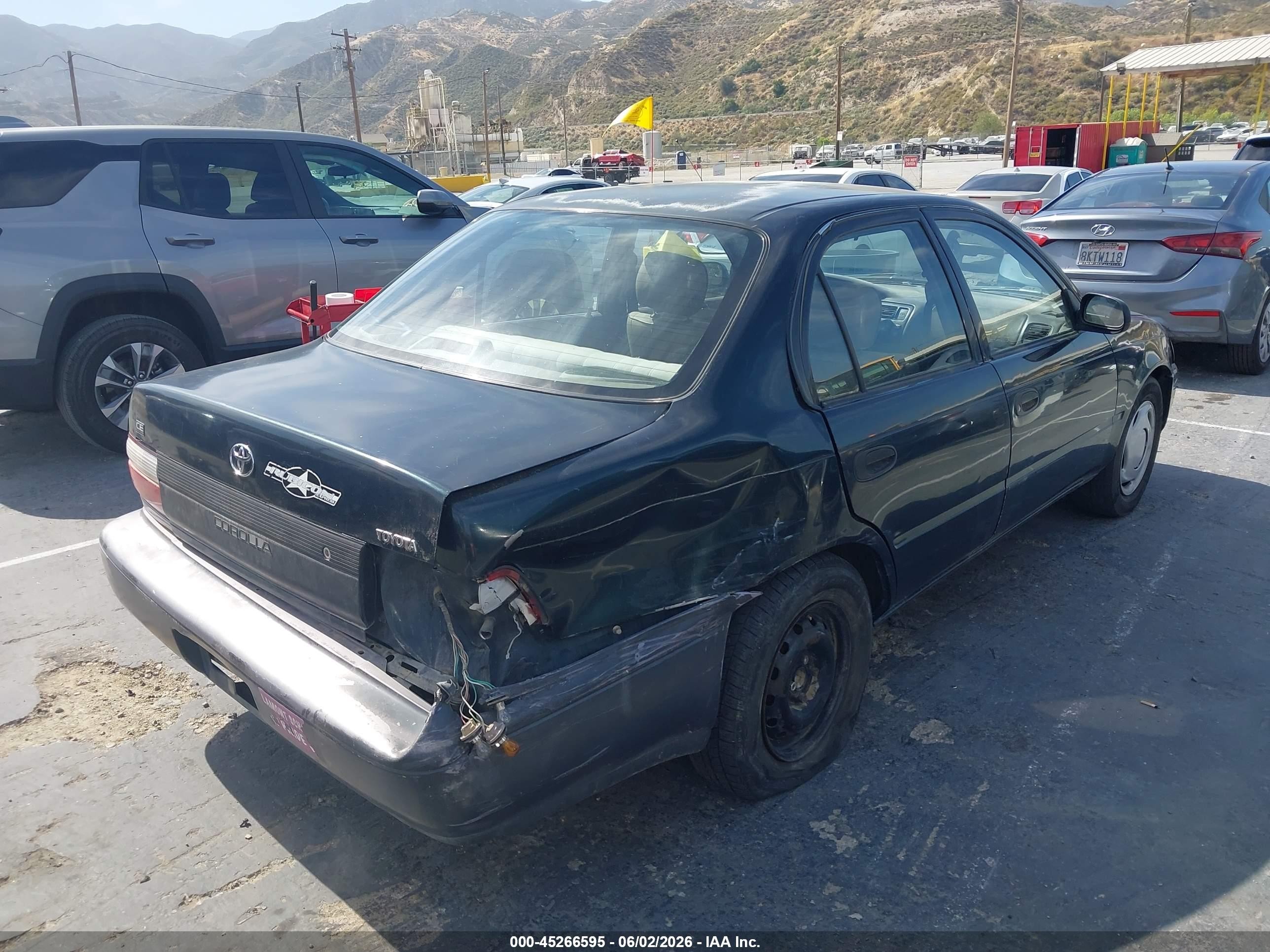 1997 Toyota Corolla Ce Зеленый vin: 1NXBA02E8VZ623022