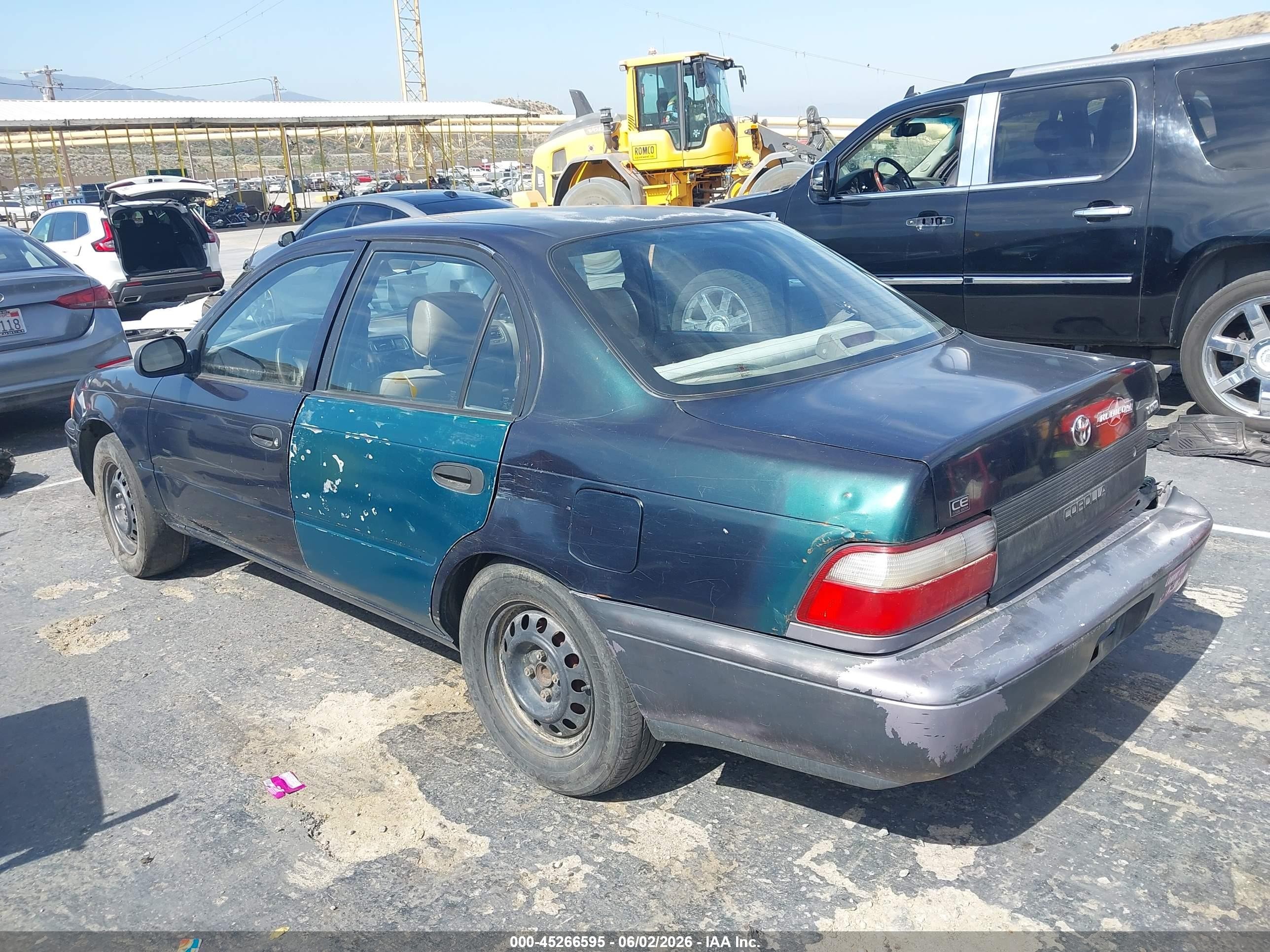 1997 Toyota Corolla Ce Зеленый vin: 1NXBA02E8VZ623022