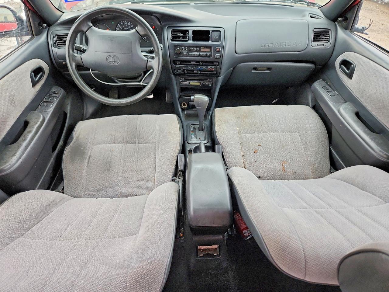 1997 Toyota Corolla Base Red vin: 1NXBA02E8VZ645991