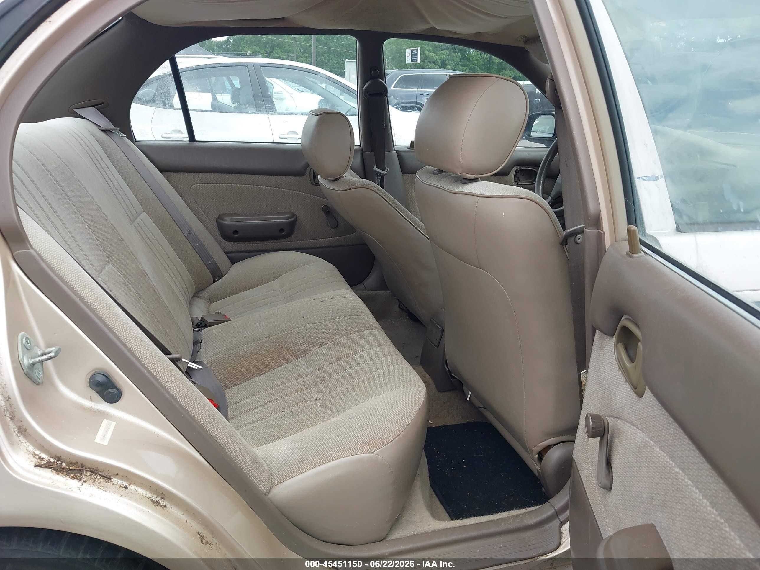 1996 Toyota Corolla   Beige vin: 1NXBA02E9TZ365722