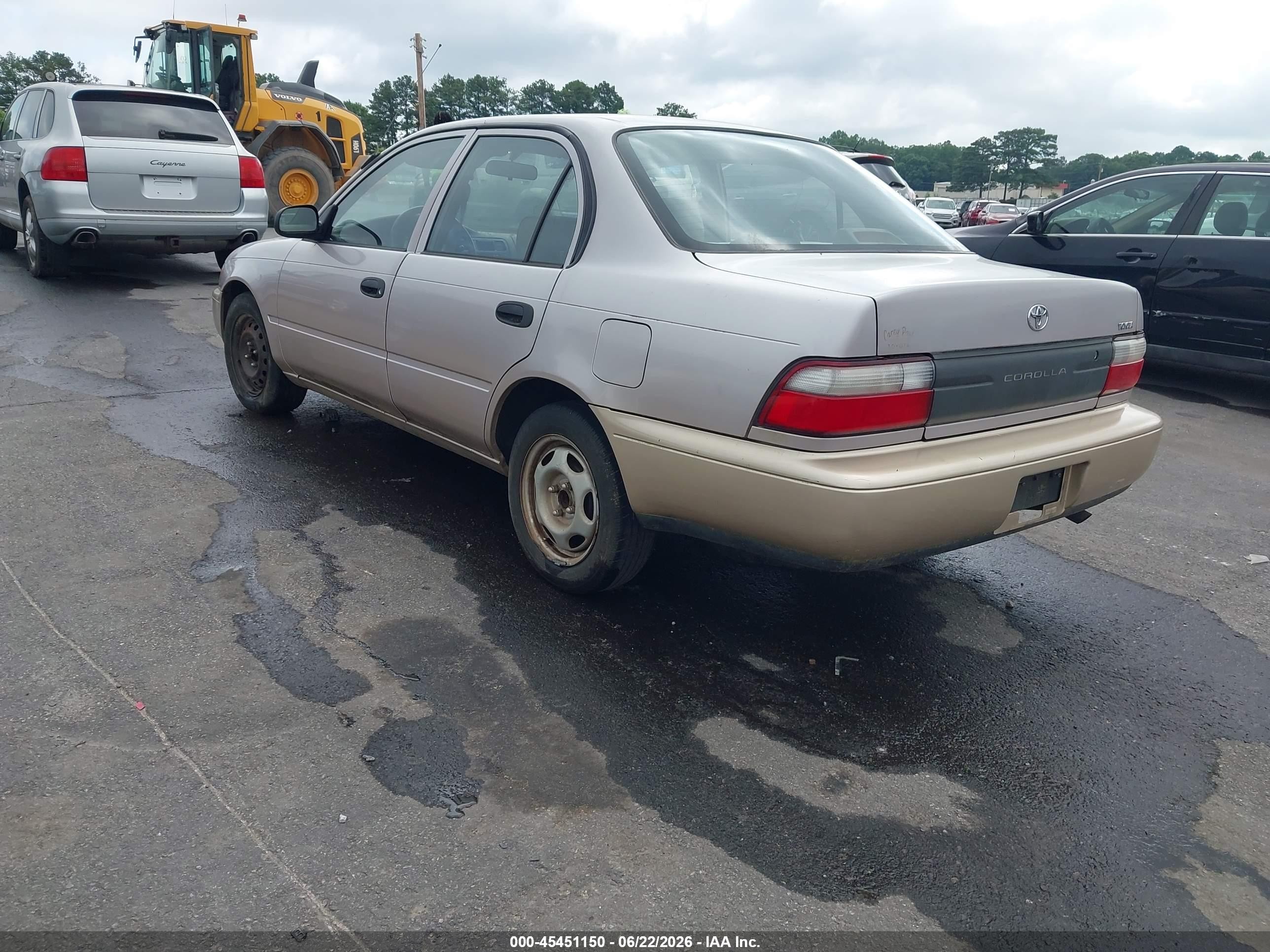 1996 Toyota Corolla   Beige vin: 1NXBA02E9TZ365722
