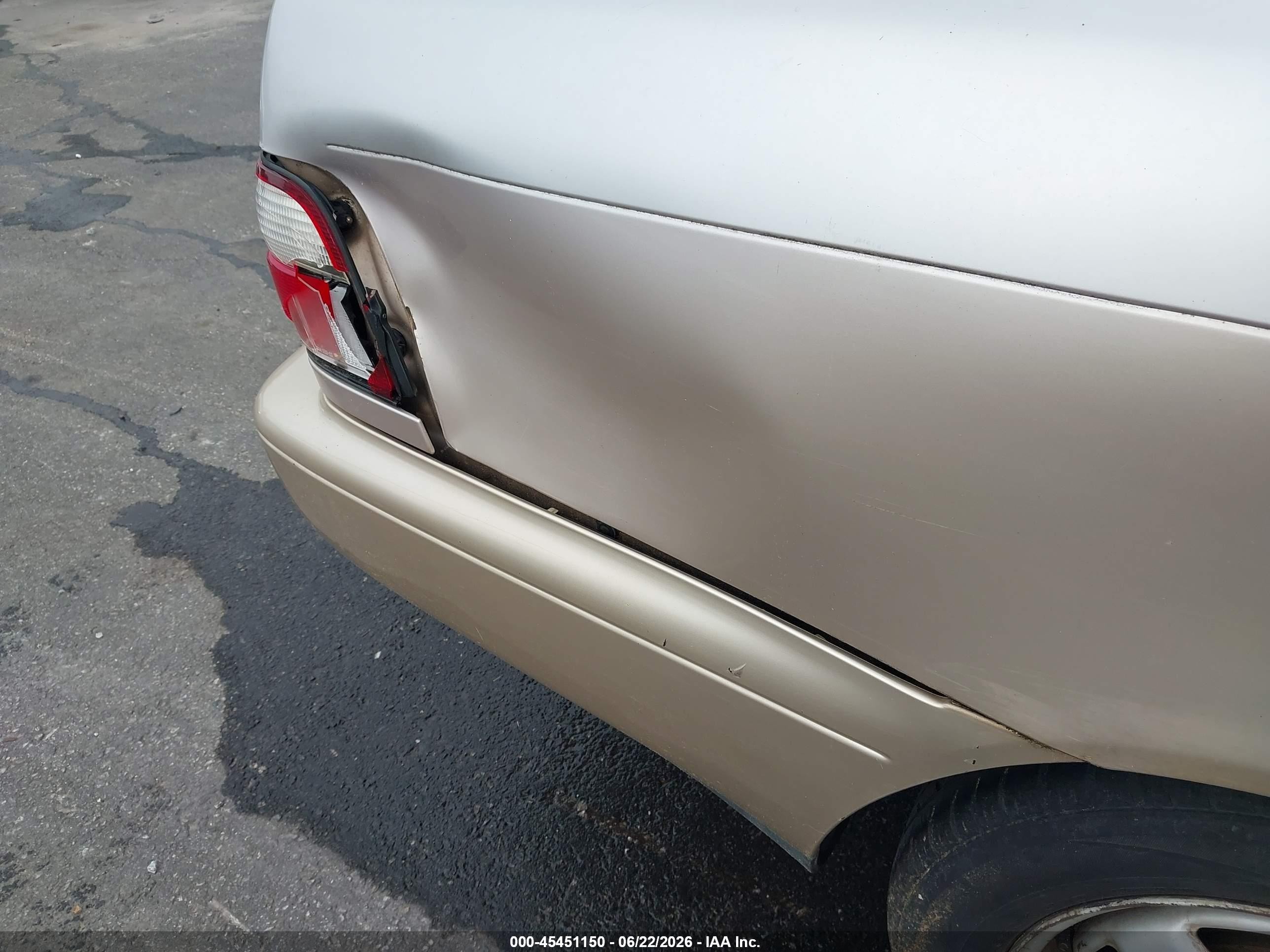 1996 Toyota Corolla   Beige vin: 1NXBA02E9TZ365722