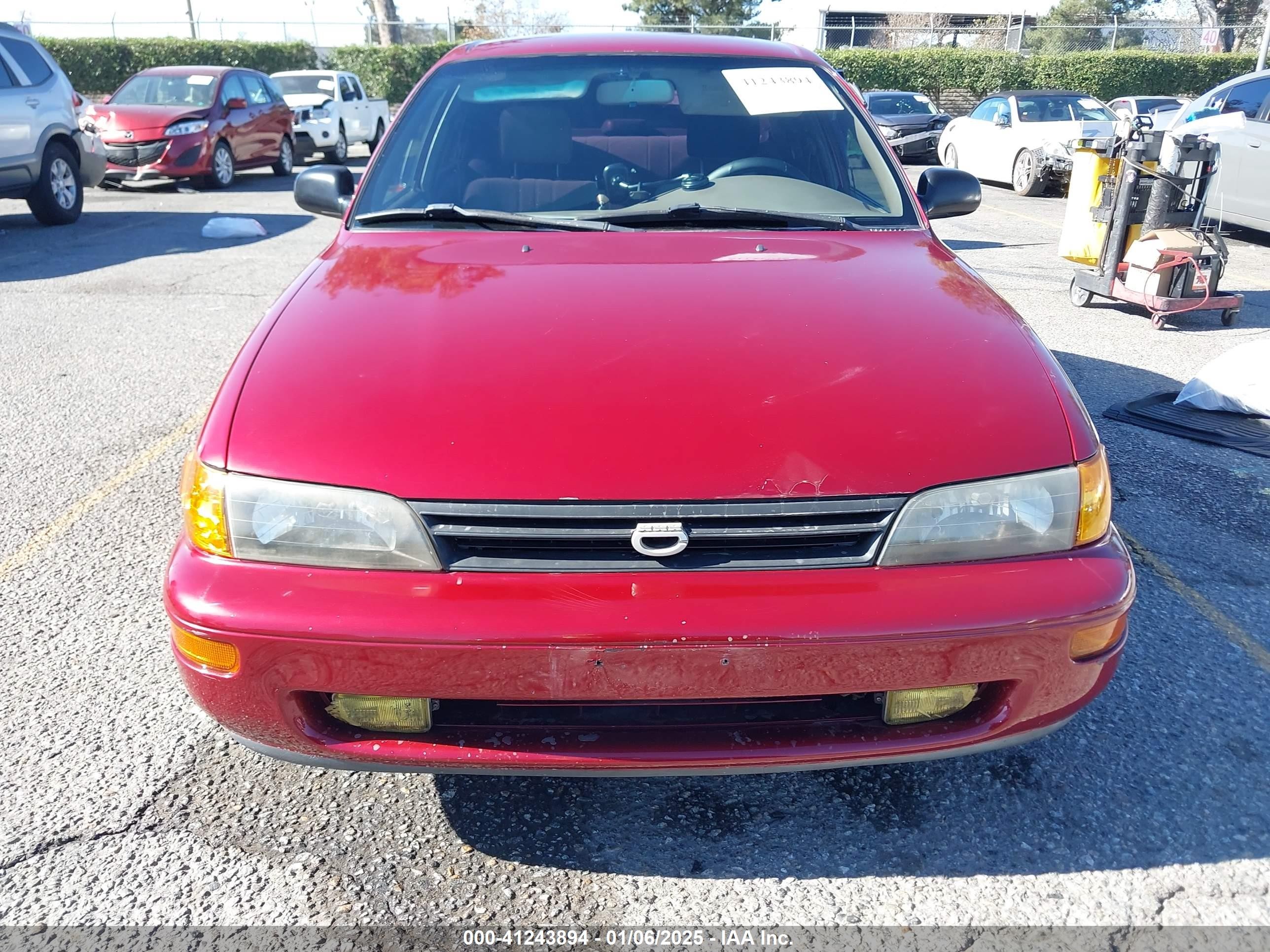 Price & History 1997 Toyota Corolla Std 1.6l I-4 Dohc, 100hp vin