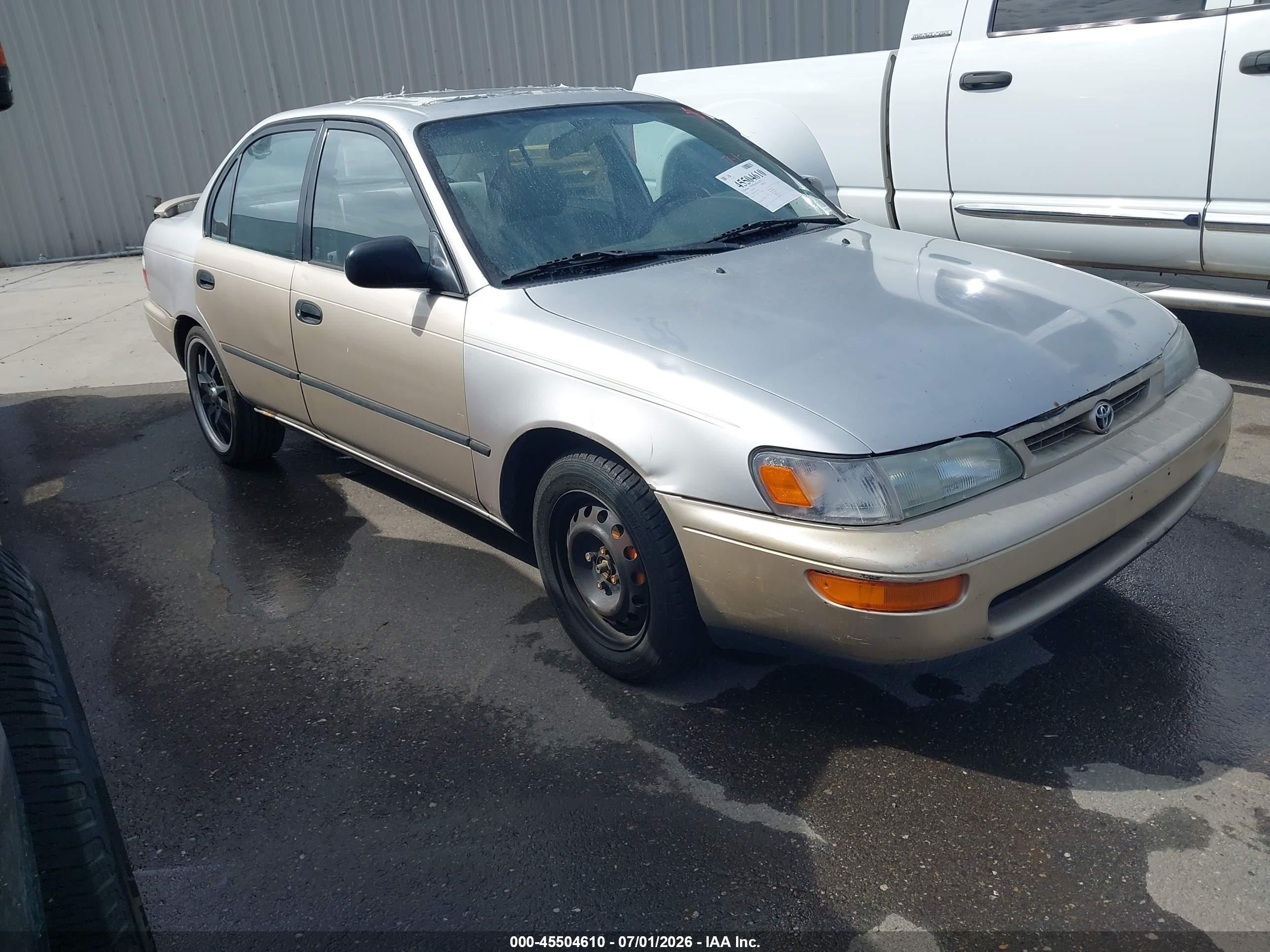 1997 Toyota Corolla Ce Gold vin: 1NXBA02E9VZ547858