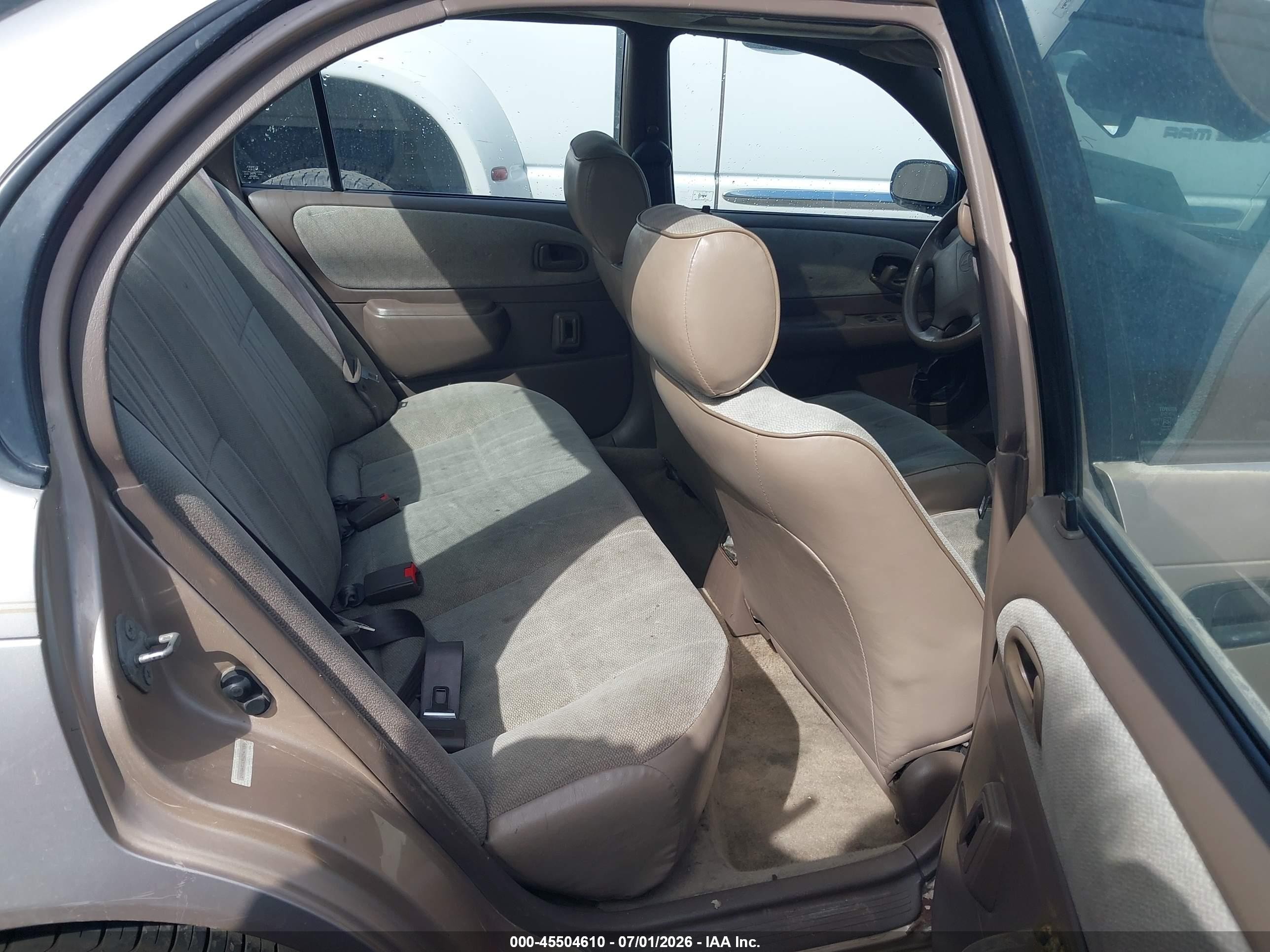 1997 Toyota Corolla Ce Gold vin: 1NXBA02E9VZ547858
