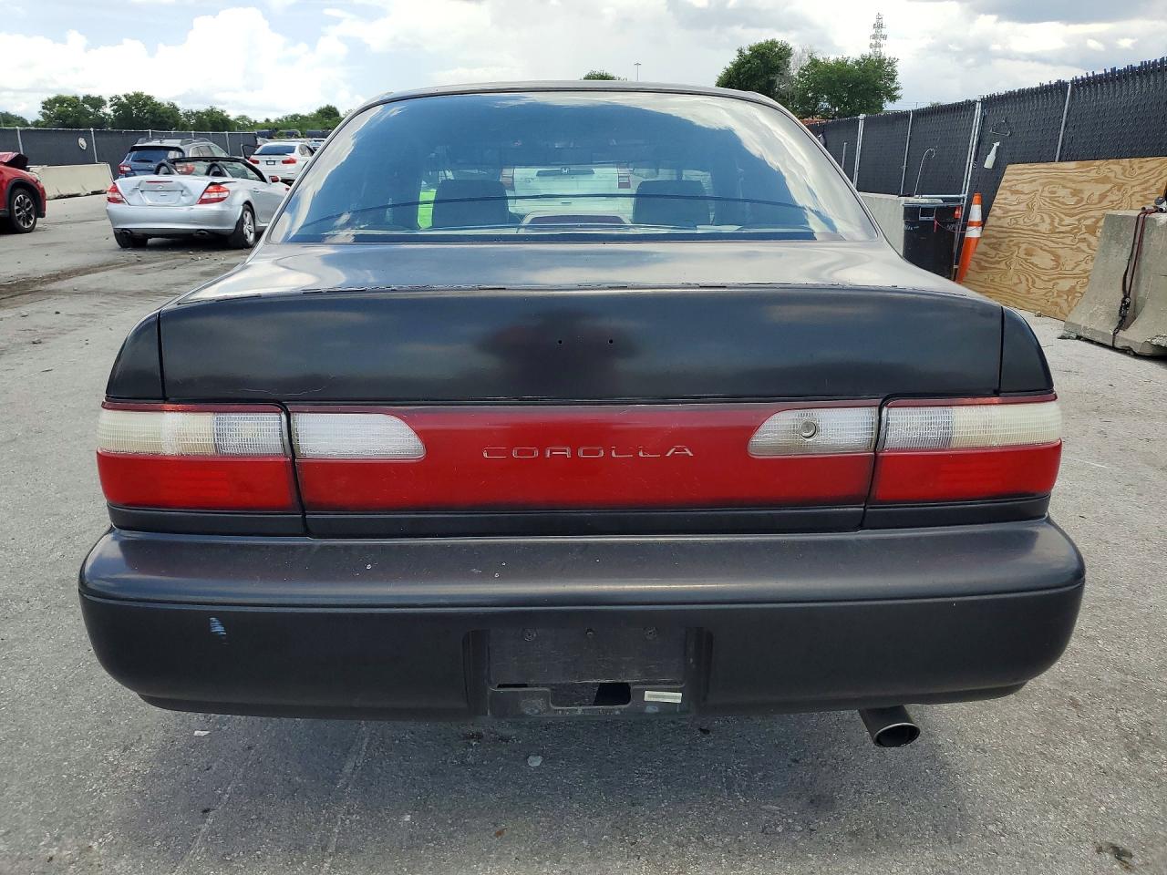1997 Toyota Corolla Base Black vin: 1NXBA02E9VZ614121