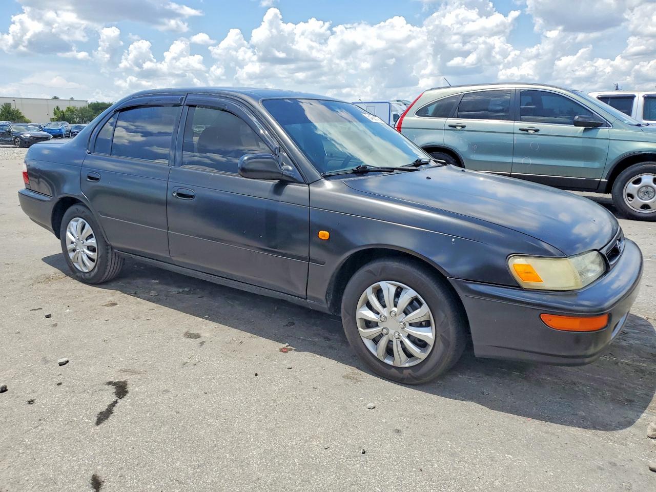 1997 Toyota Corolla Base Black vin: 1NXBA02E9VZ614121