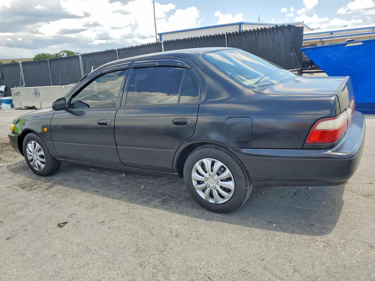 1997 Toyota Corolla Base Black vin: 1NXBA02E9VZ614121