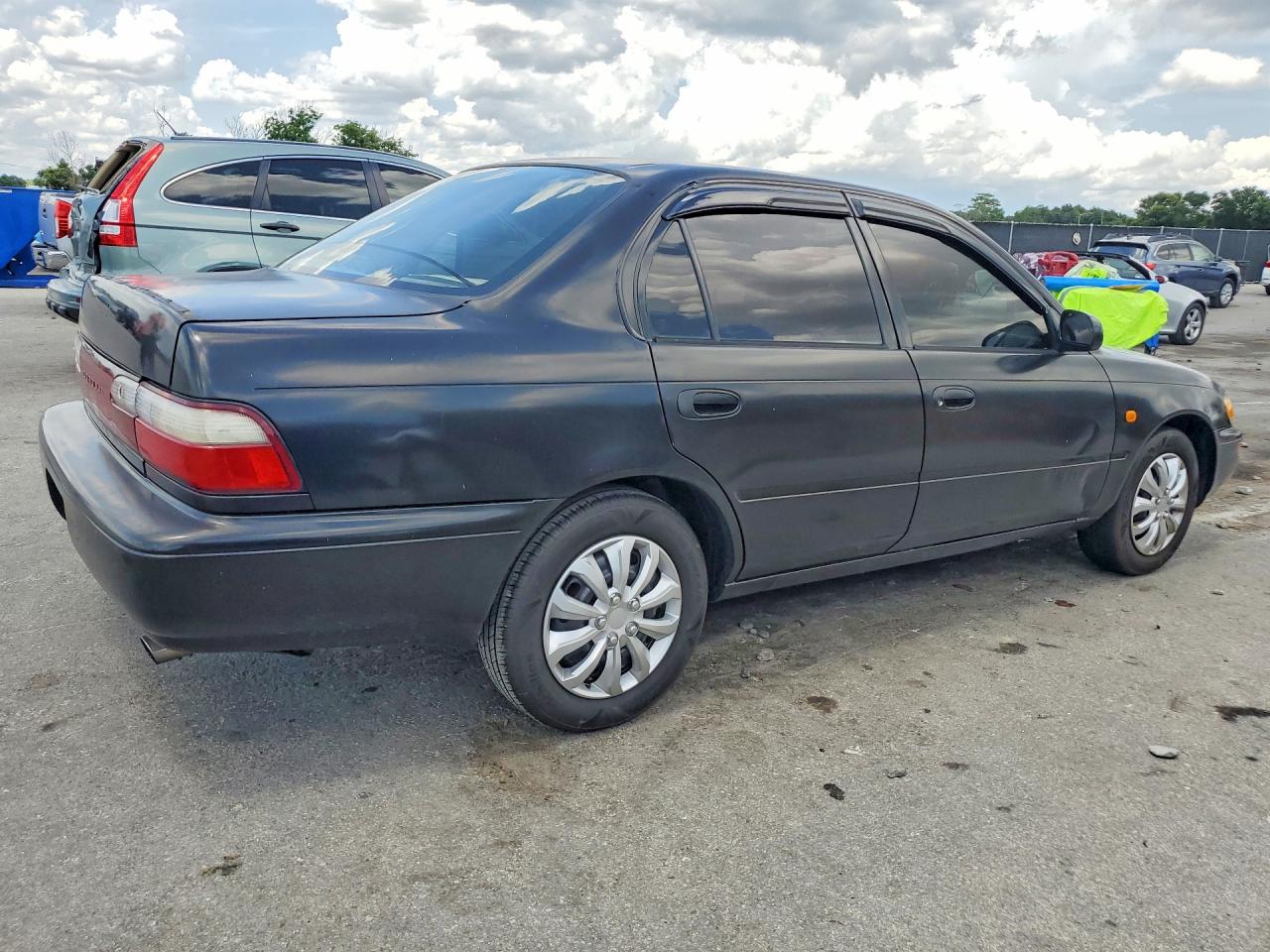 1997 Toyota Corolla Base Black vin: 1NXBA02E9VZ614121