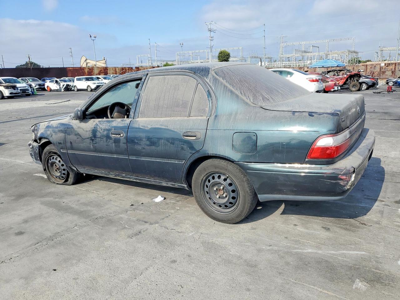 1997 Toyota Corolla Base Green vin: 1NXBA02E9VZ654473