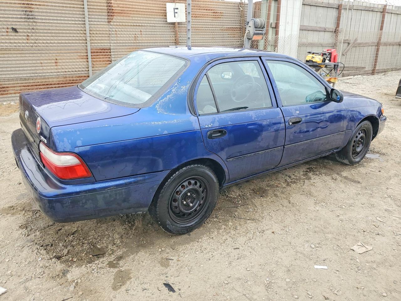 1997 Toyota Corolla Base Blue vin: 1NXBA02EXVZ558772