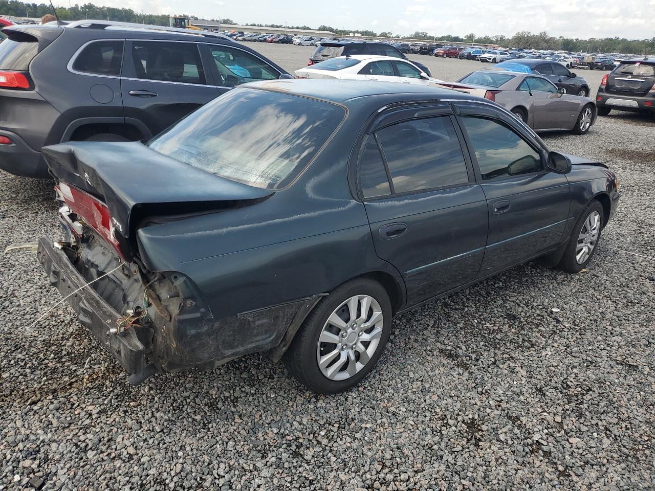 1997 Toyota Corolla Dx Зеленый vin: 1NXBB02E1VZ658644