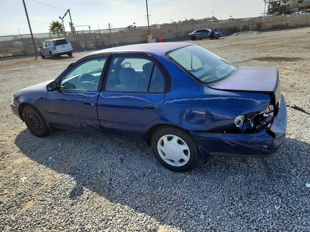 1997 Toyota Corolla Dx Blue vin: 1NXBB02E2VZ558617