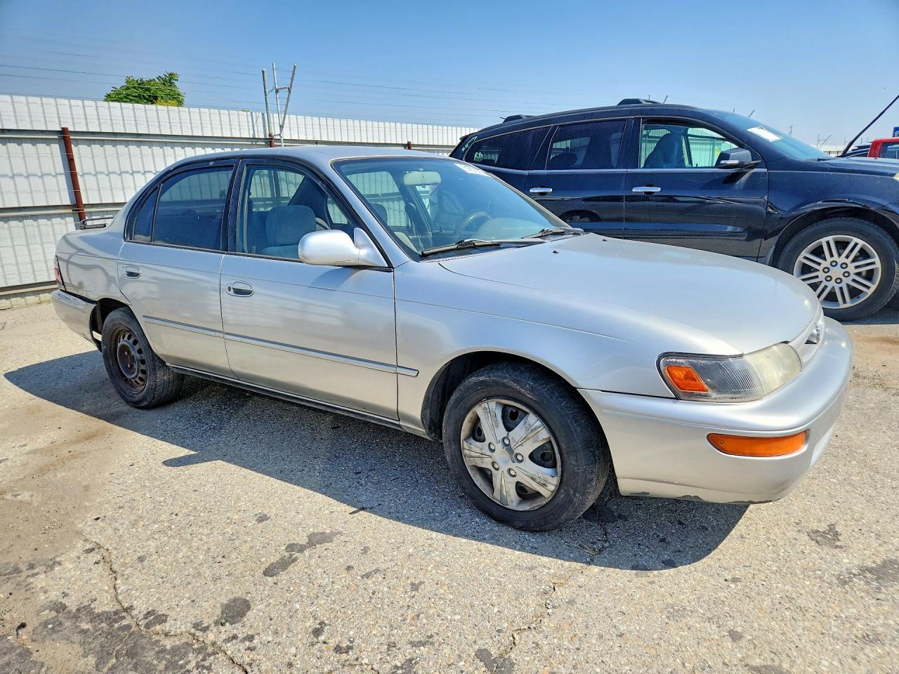 1996 Toyota Corolla Dx Silver vin: 1NXBB02E3TZ486050