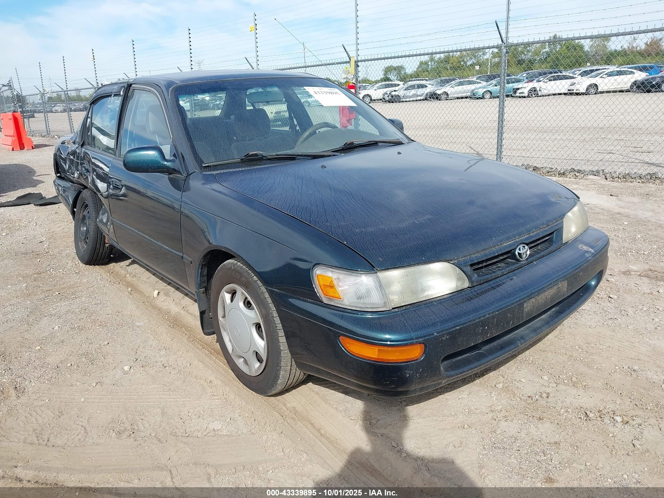 1997 Toyota Corolla Dx Dark Blue vin: 1NXBB02E7VZ537486