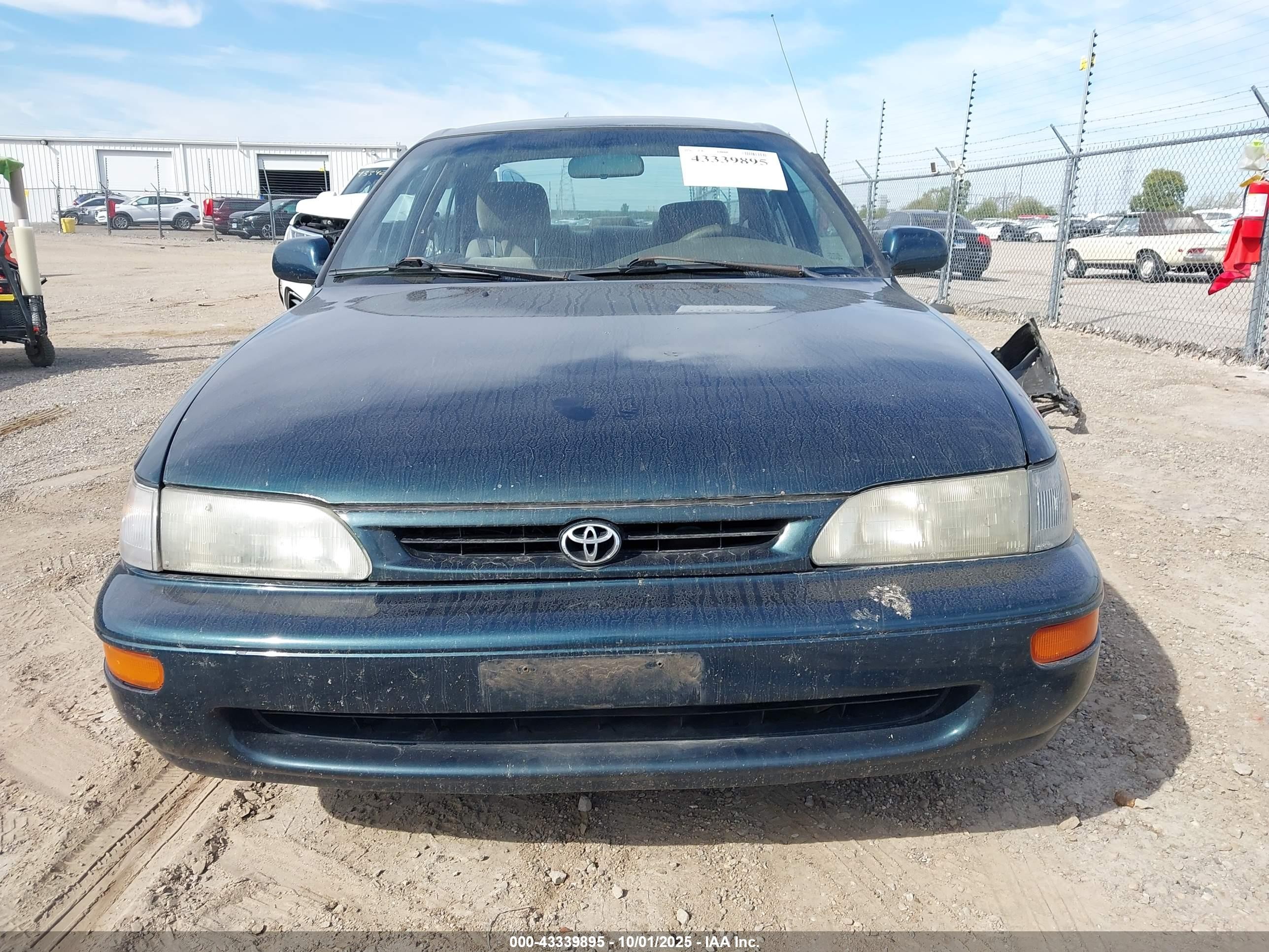 1997 Toyota Corolla Dx Dark Blue vin: 1NXBB02E7VZ537486